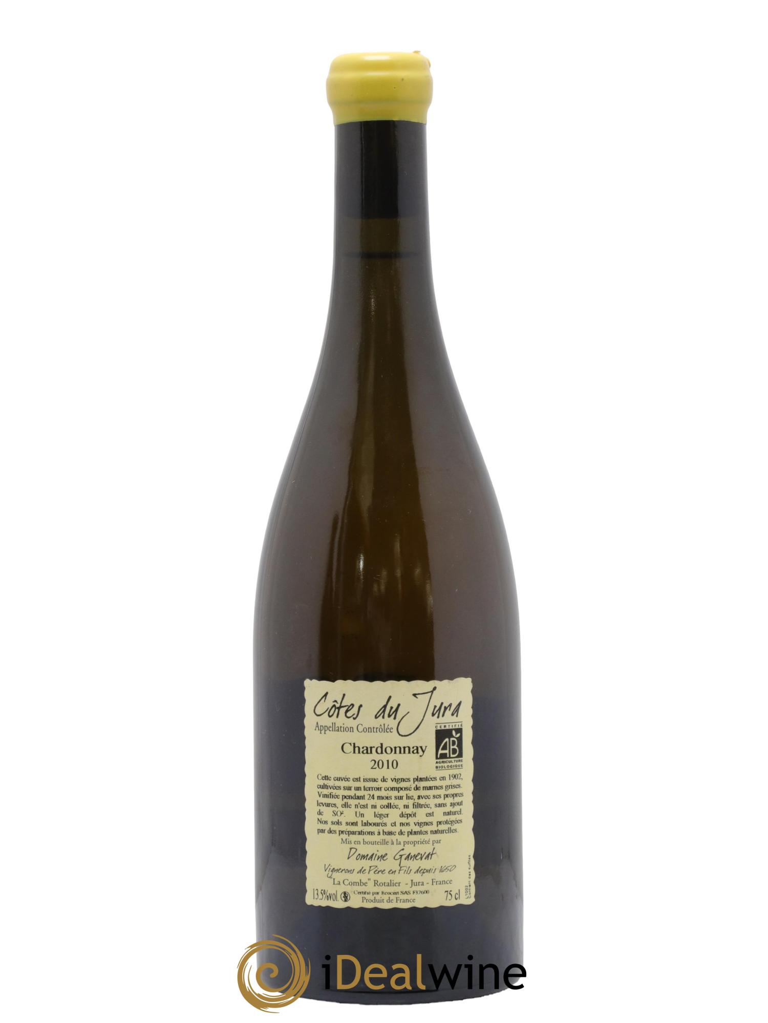Côtes du Jura Les Chalasses Vieilles Vignes Jean-François Ganevat (Domaine) 2010 - Lot de 1 bouteille - 1