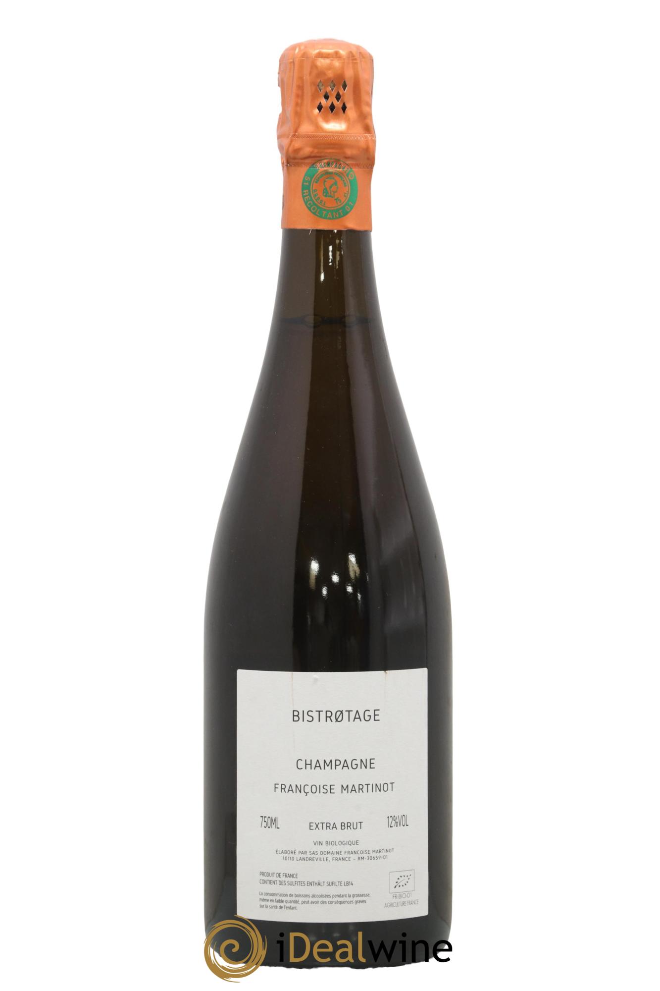 Bistrotage B.14 Françoise Martinot - Charles Dufour - Lot of 1 bottle - 1