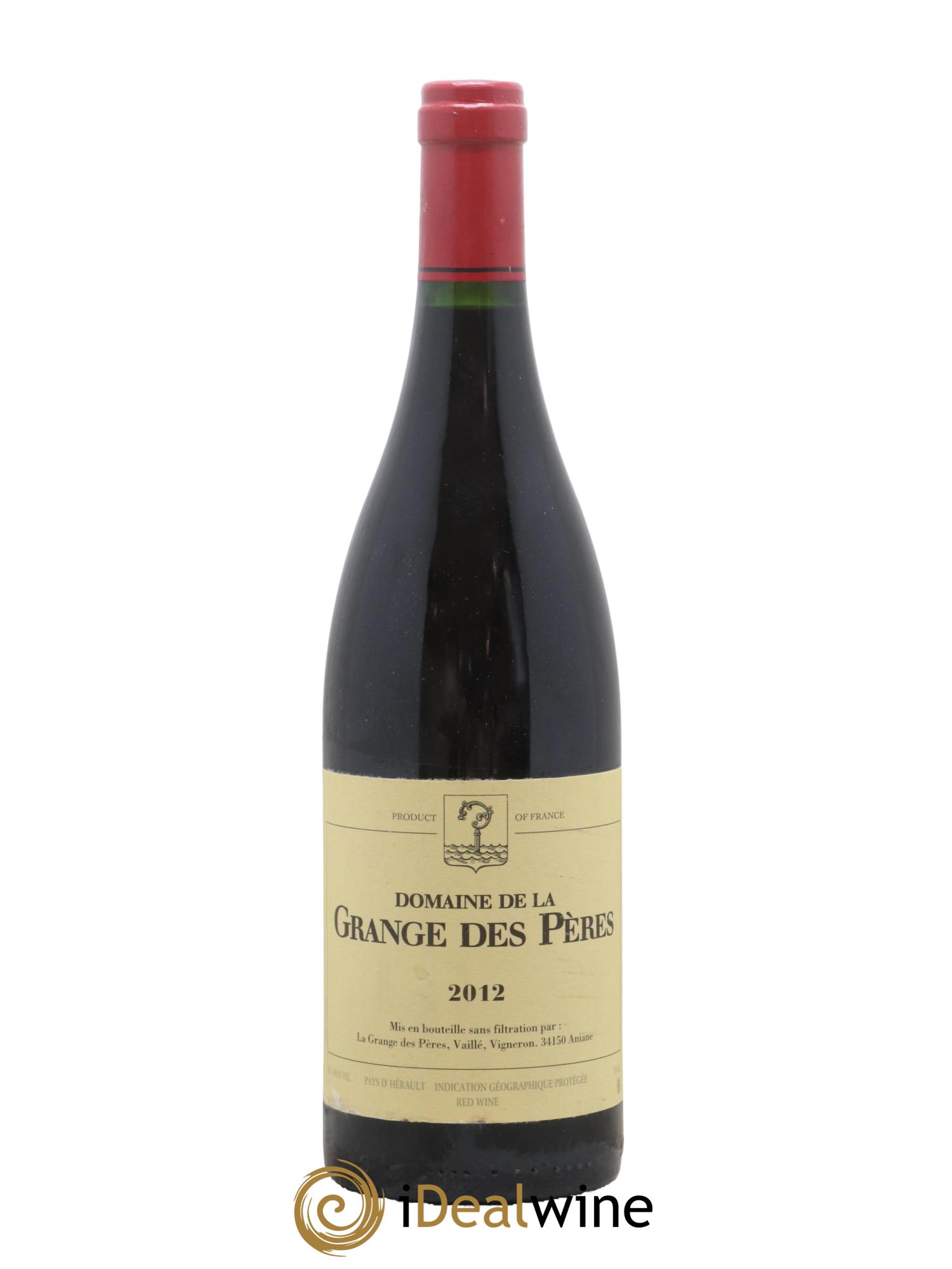 Pays d'Hérault Grange des Pères Laurent Vaillé 2012 - Lot de 1 bouteille - 0