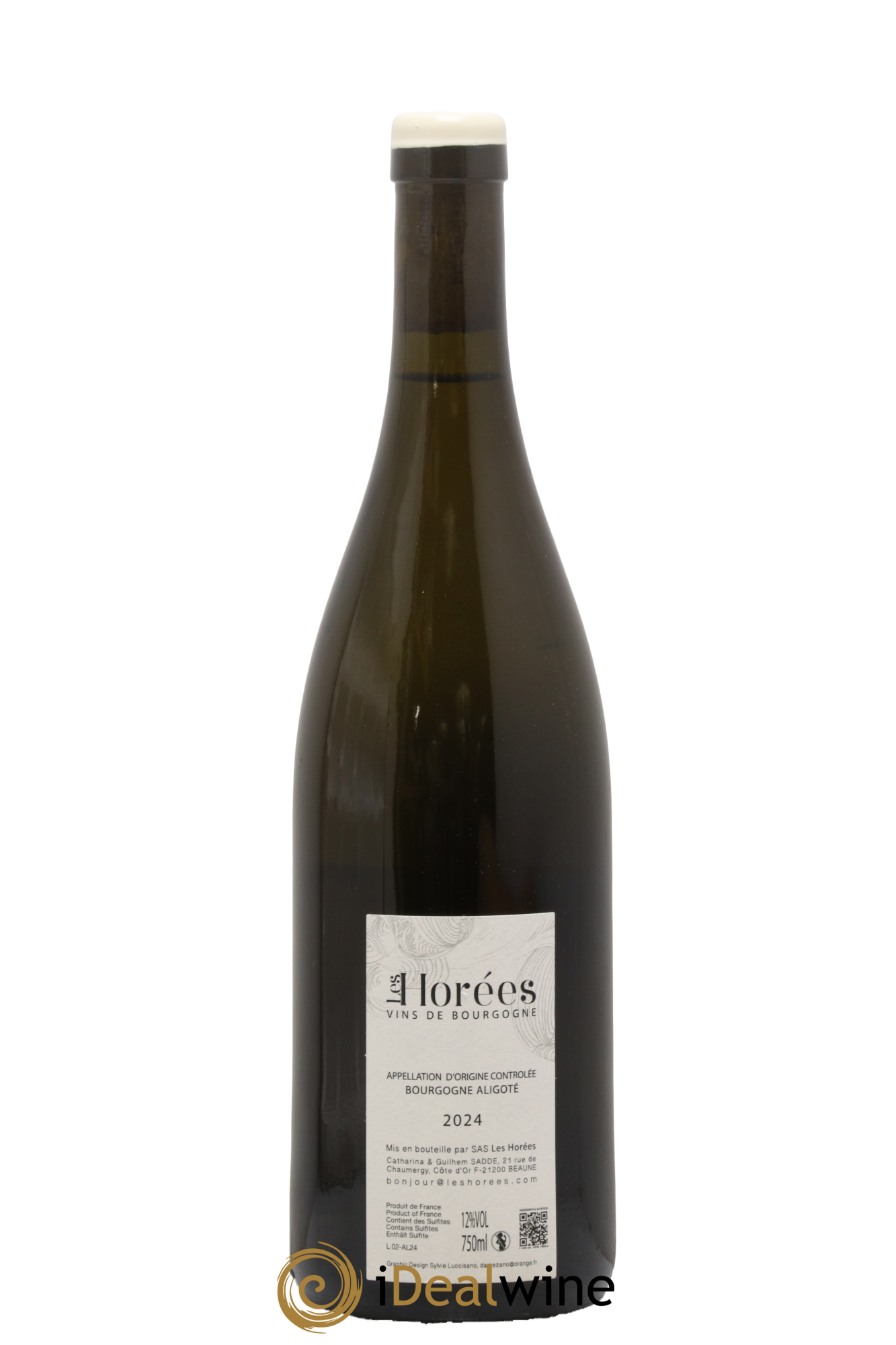 Bourgogne Aligoté En Coulezain Les Horées 2024 - Lot de 1 bouteille - 1