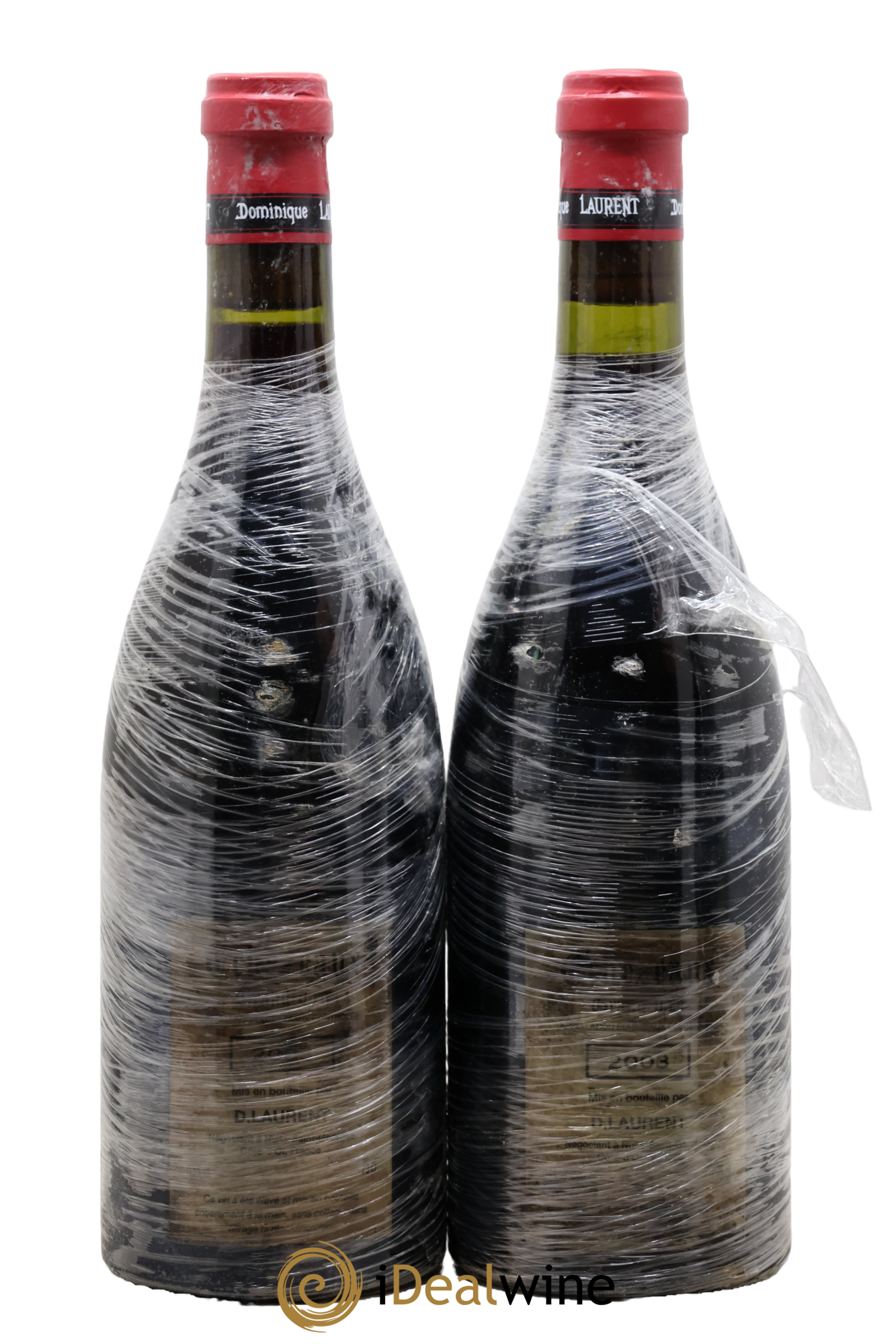 Echezeaux Grand Cru Vieilles Vignes Dominique Laurent 2003 - Lot de 2 bouteilles - 1