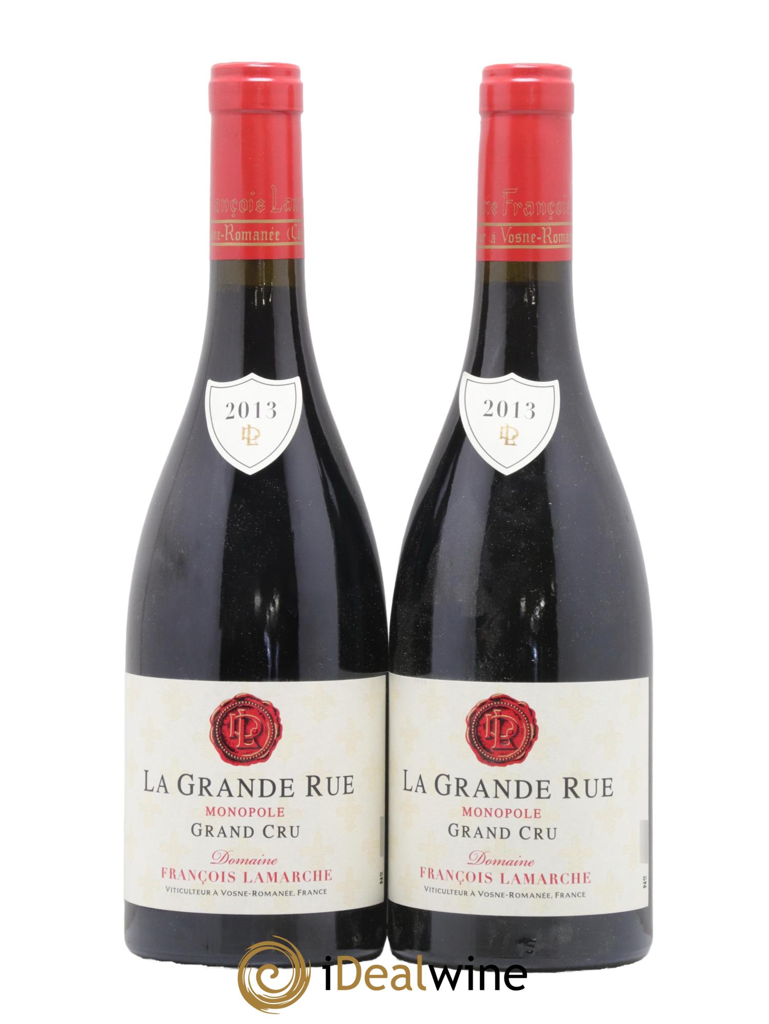La Grande Rue Grand Cru Lamarche (Domaine) 2013 - Lot de 2 bouteilles - 0
