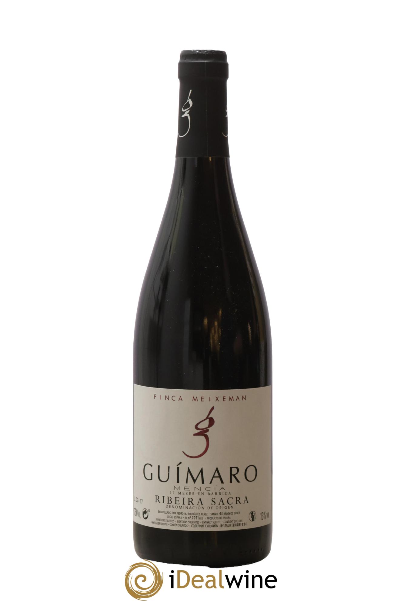 Espagne Ribeira Sacra Finca Meixeman Guimaro 2017 - Lot de 1 bouteille - 0