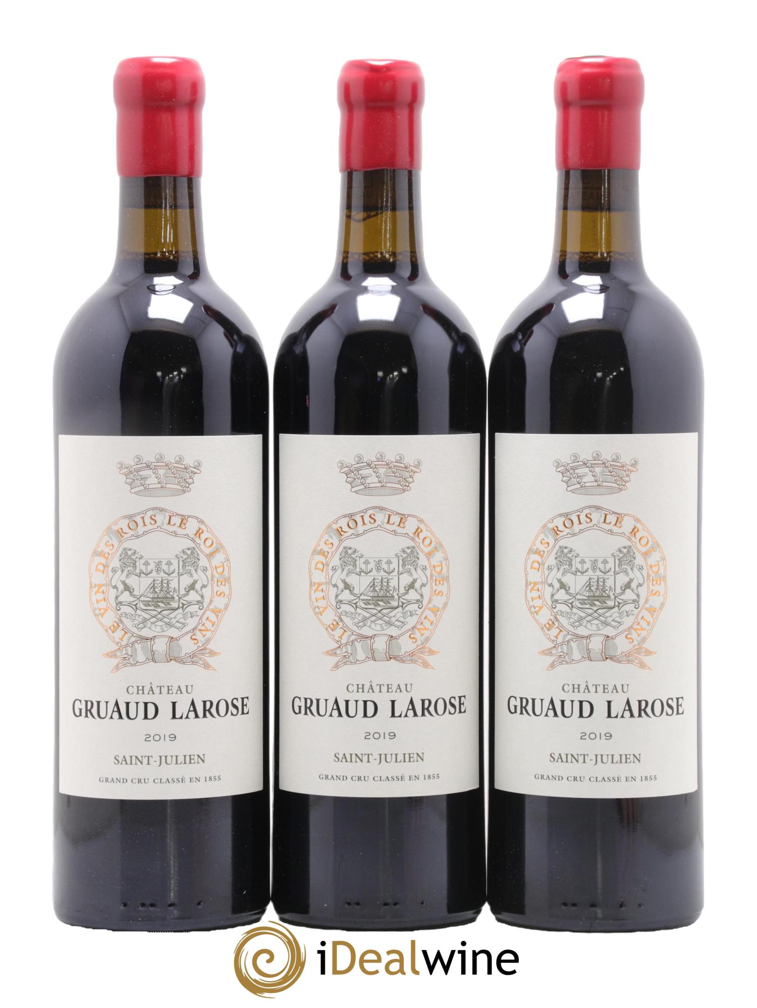 Château Gruaud Larose 2ème Grand Cru Classé 2019 - Lot de 3 bouteilles - 0
