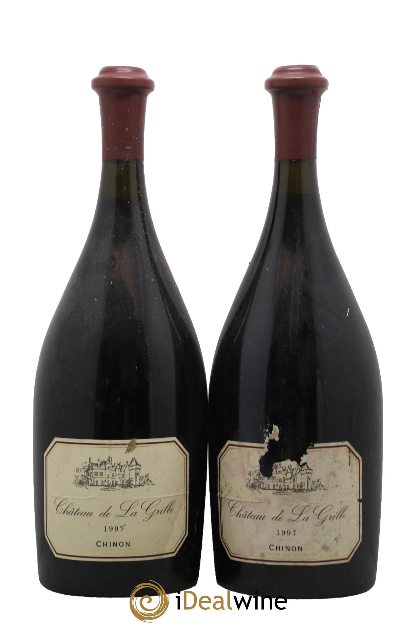 Chinon Château de la Grille 1997 - Lot de 2 magnums - 0