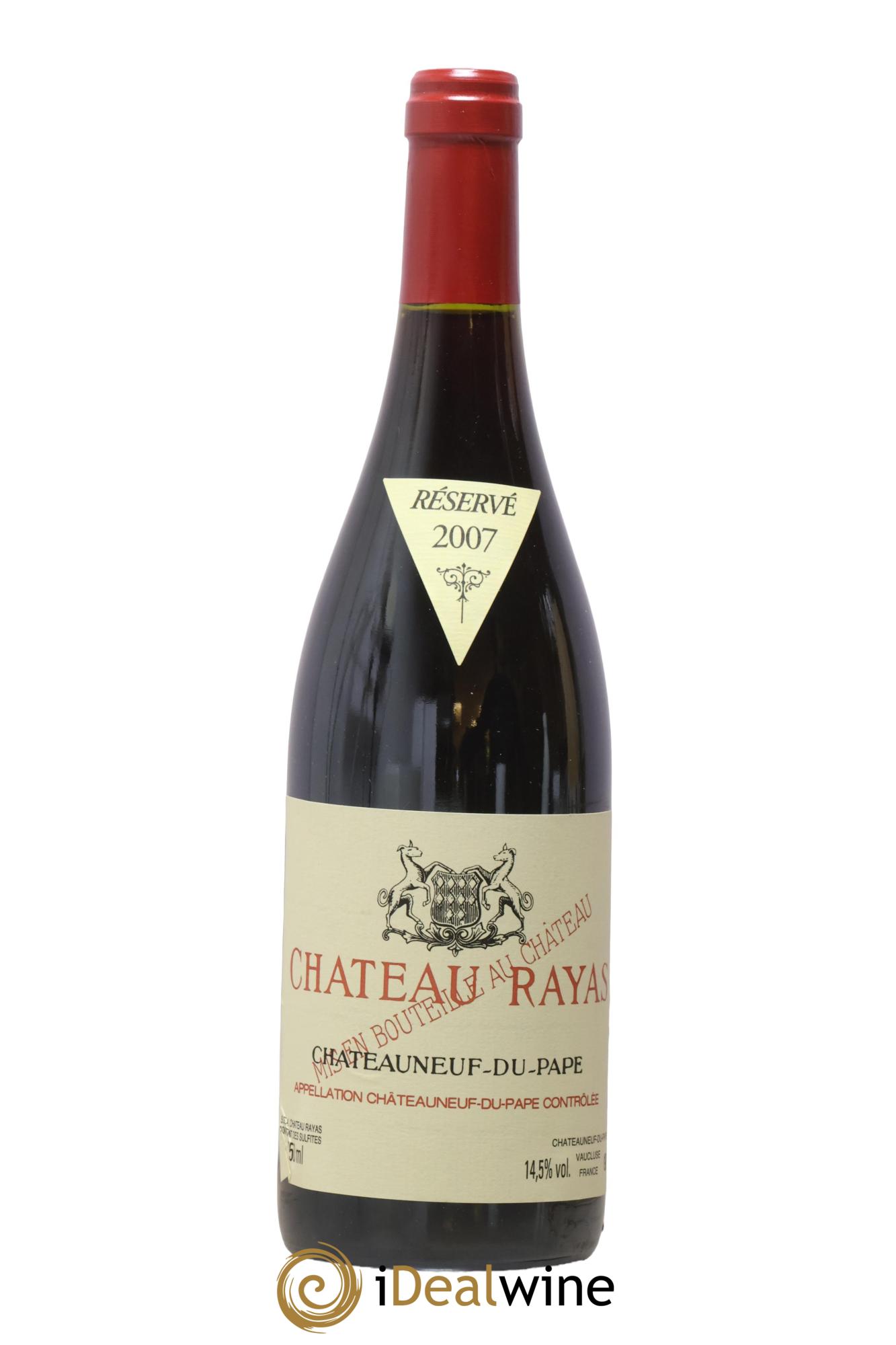 Châteauneuf-du-Pape Château Rayas Emmanuel Reynaud 2007 - Posten von 1 Flasche - 0
