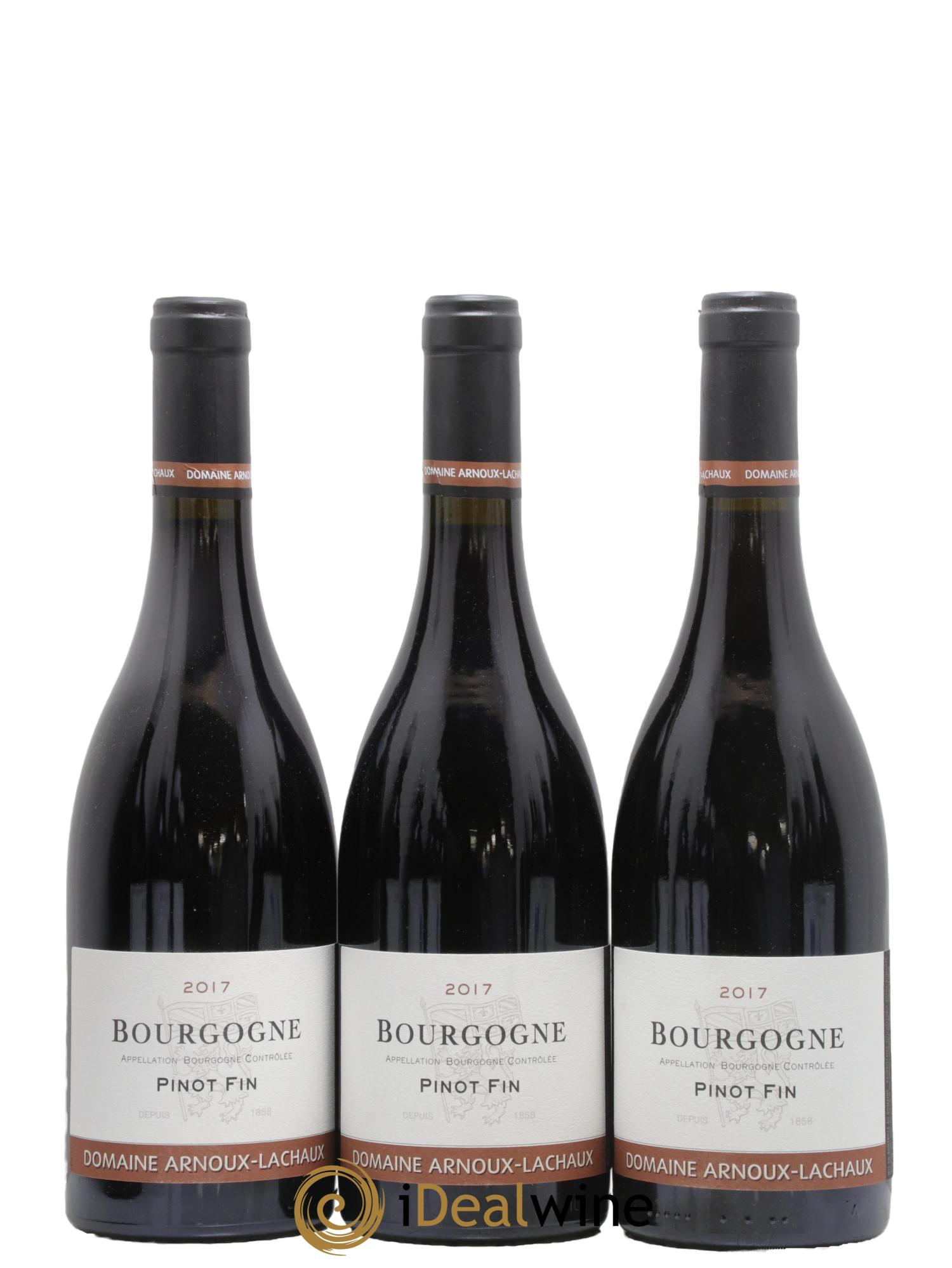Bourgogne Pinot Fin Arnoux-Lachaux (Domaine)  2017 - Posten von 3 Flaschen - 0