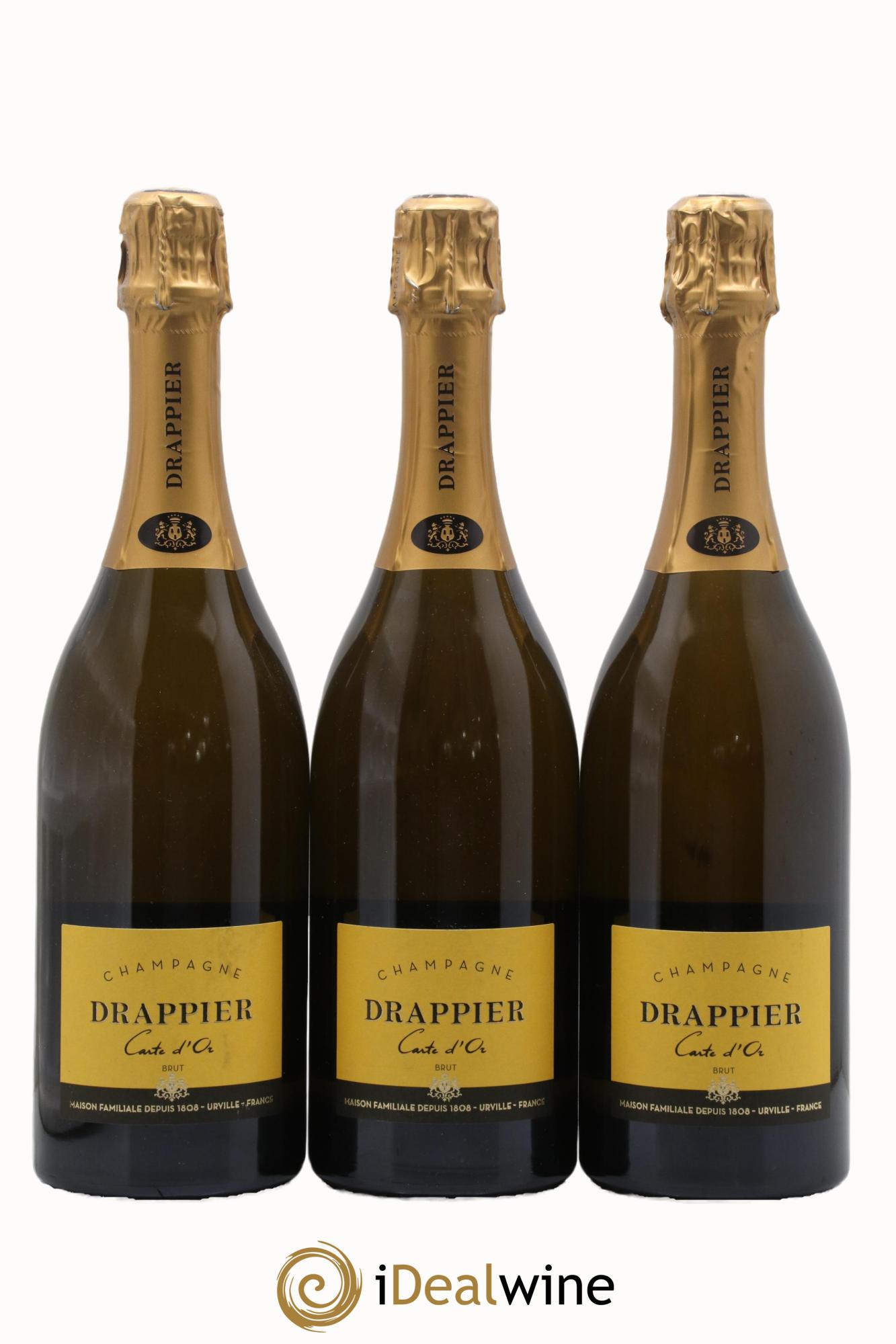 Carte d'Or Brut Drappier - Lot de 3 bouteilles - 0