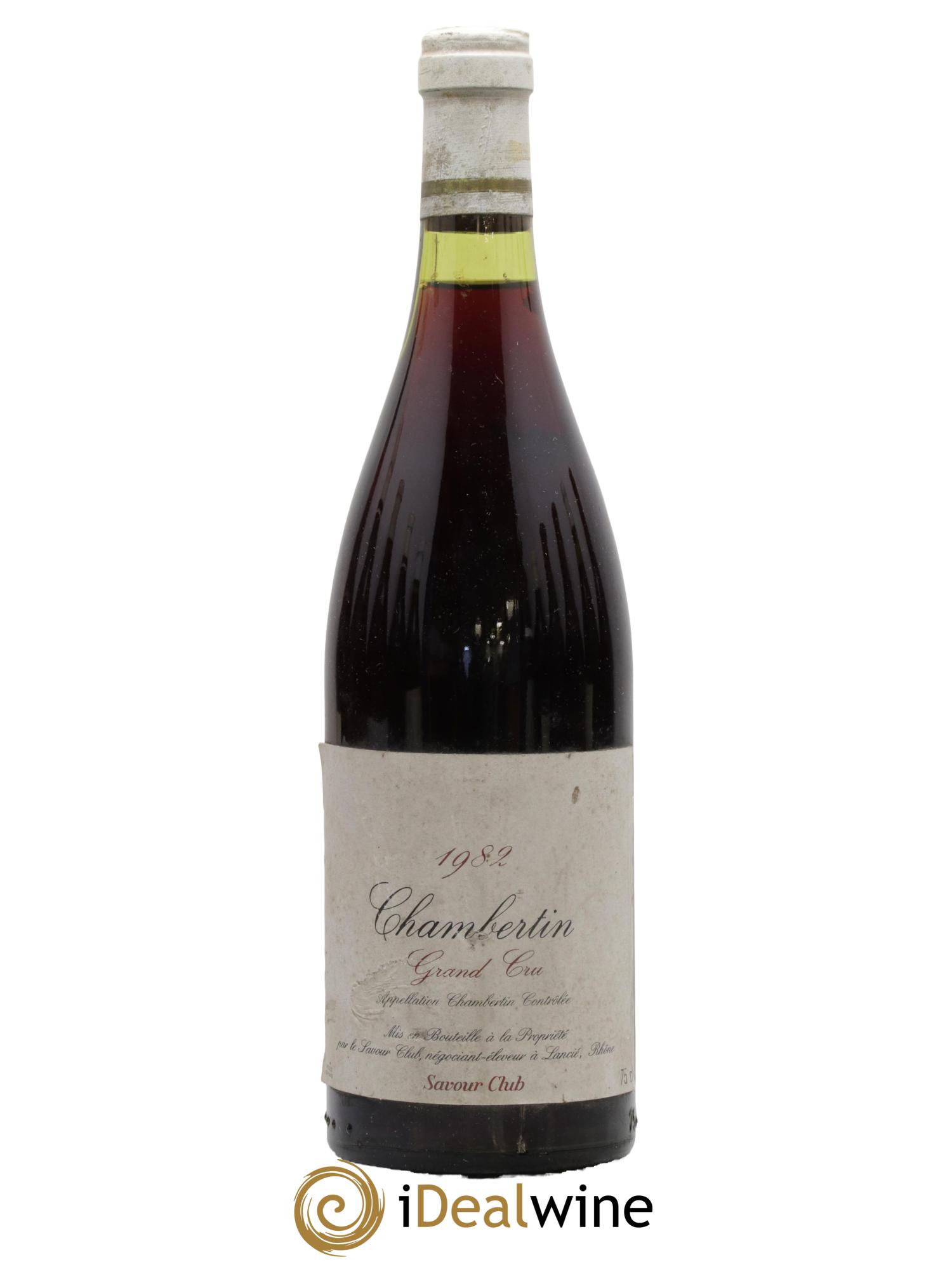 Chambertin Grand Cru Le Savour Club 1982 - Lot de 1 bouteille - 0