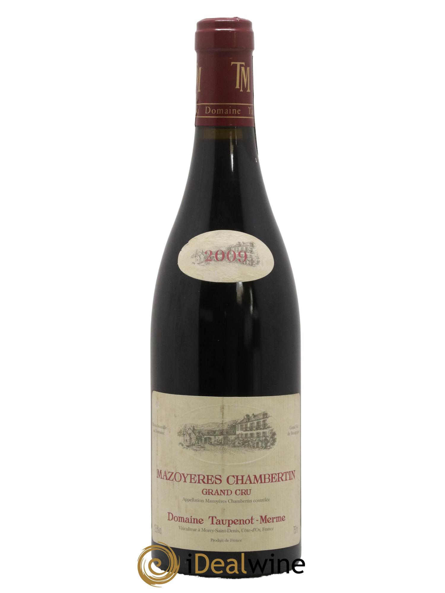 Mazoyères-Chambertin Grand Cru Taupenot-Merme 2009 - Lot de 1 bouteille - 0