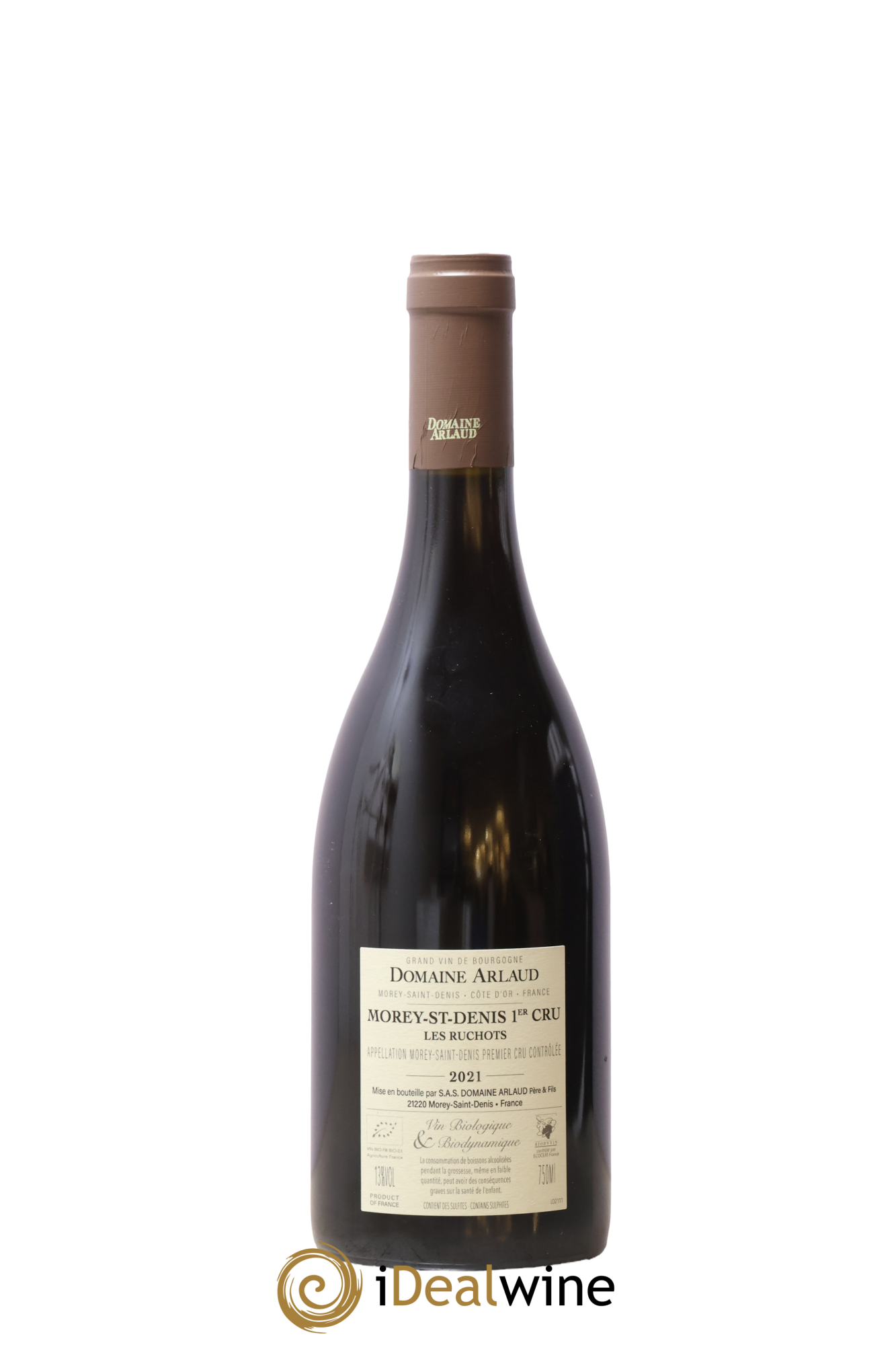 Morey-Saint-Denis 1er Cru Les Ruchots Arlaud 2021 - Lot de 1 bouteille - 1