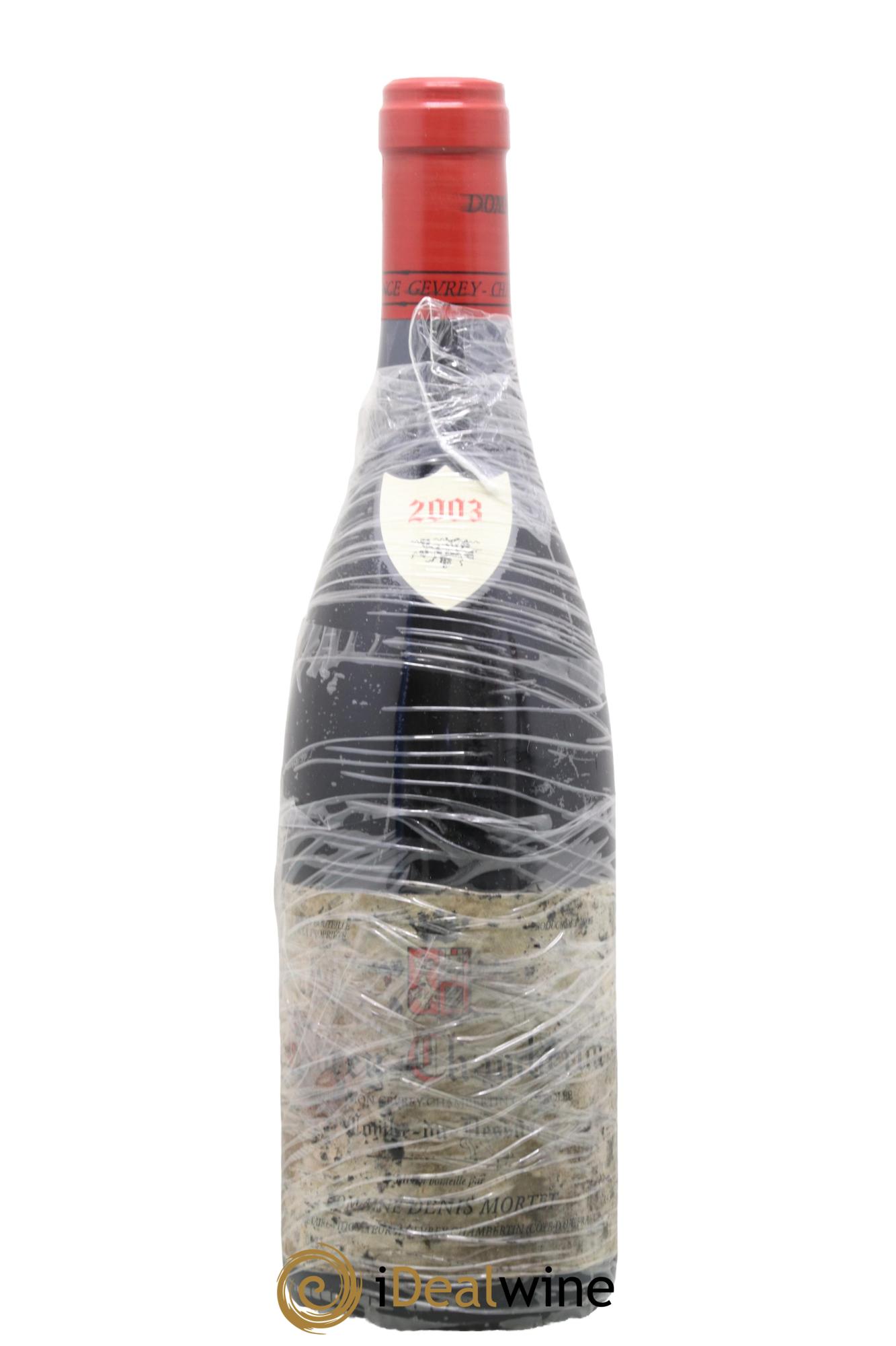 Gevrey-Chambertin Combe du Dessus Denis Mortet (Domaine) 2003 - Lot de 1 bouteille - 0