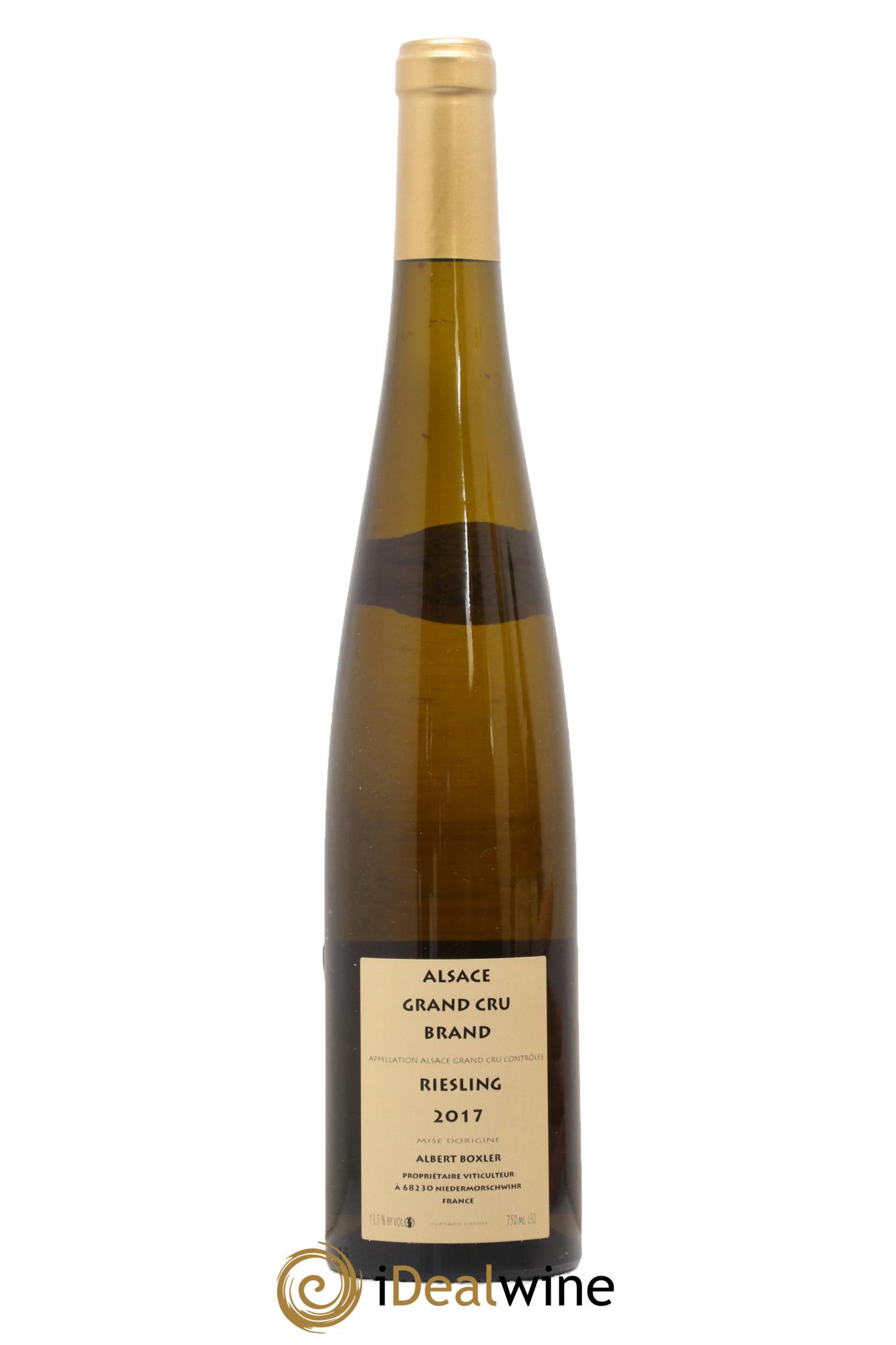 Alsace Riesling Grand Cru Brand Albert Boxler 2017 - Posten von 1 Flasche - 1