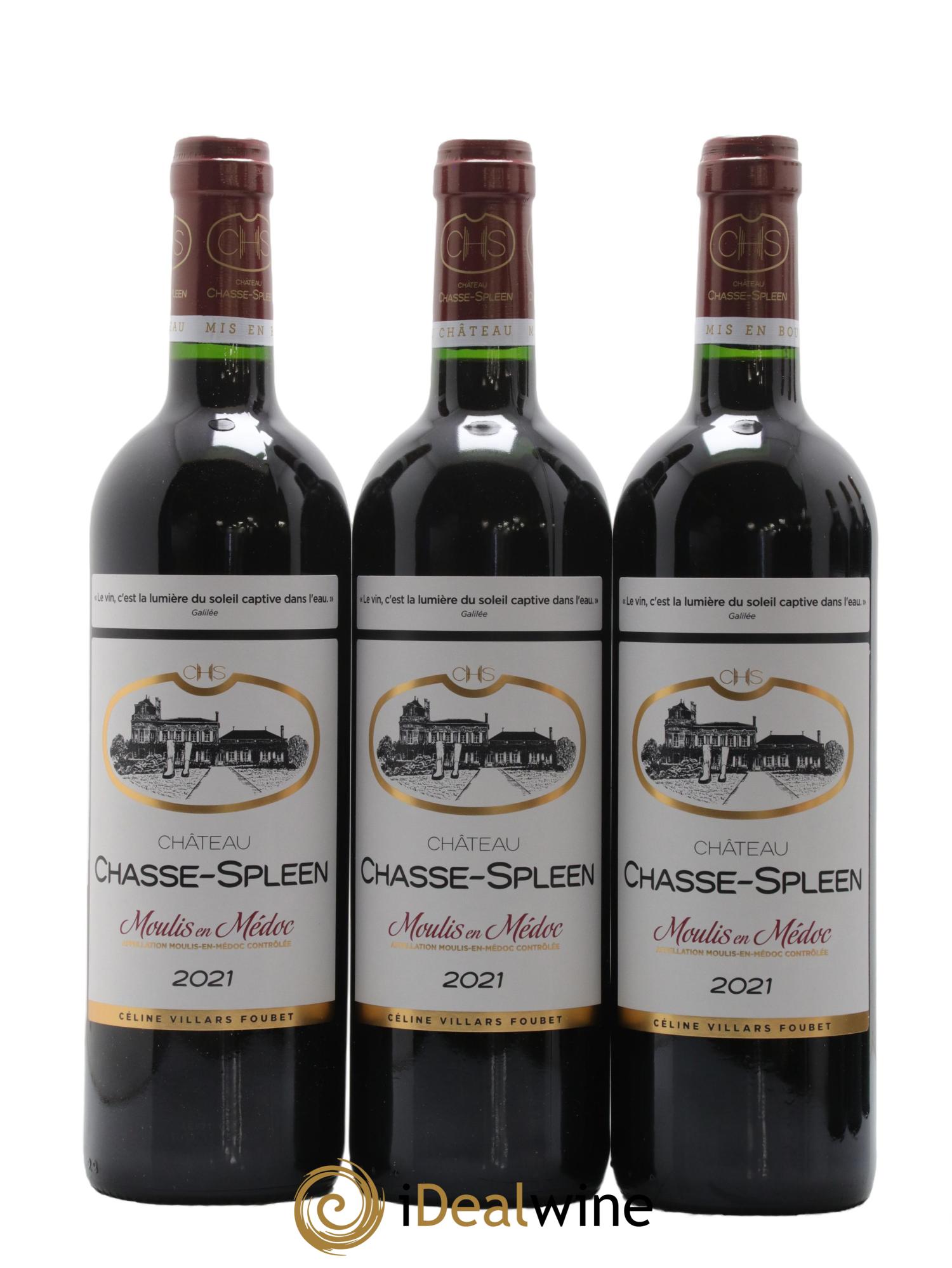 Château Chasse Spleen 2021 - Lot de 6 bouteilles - 1