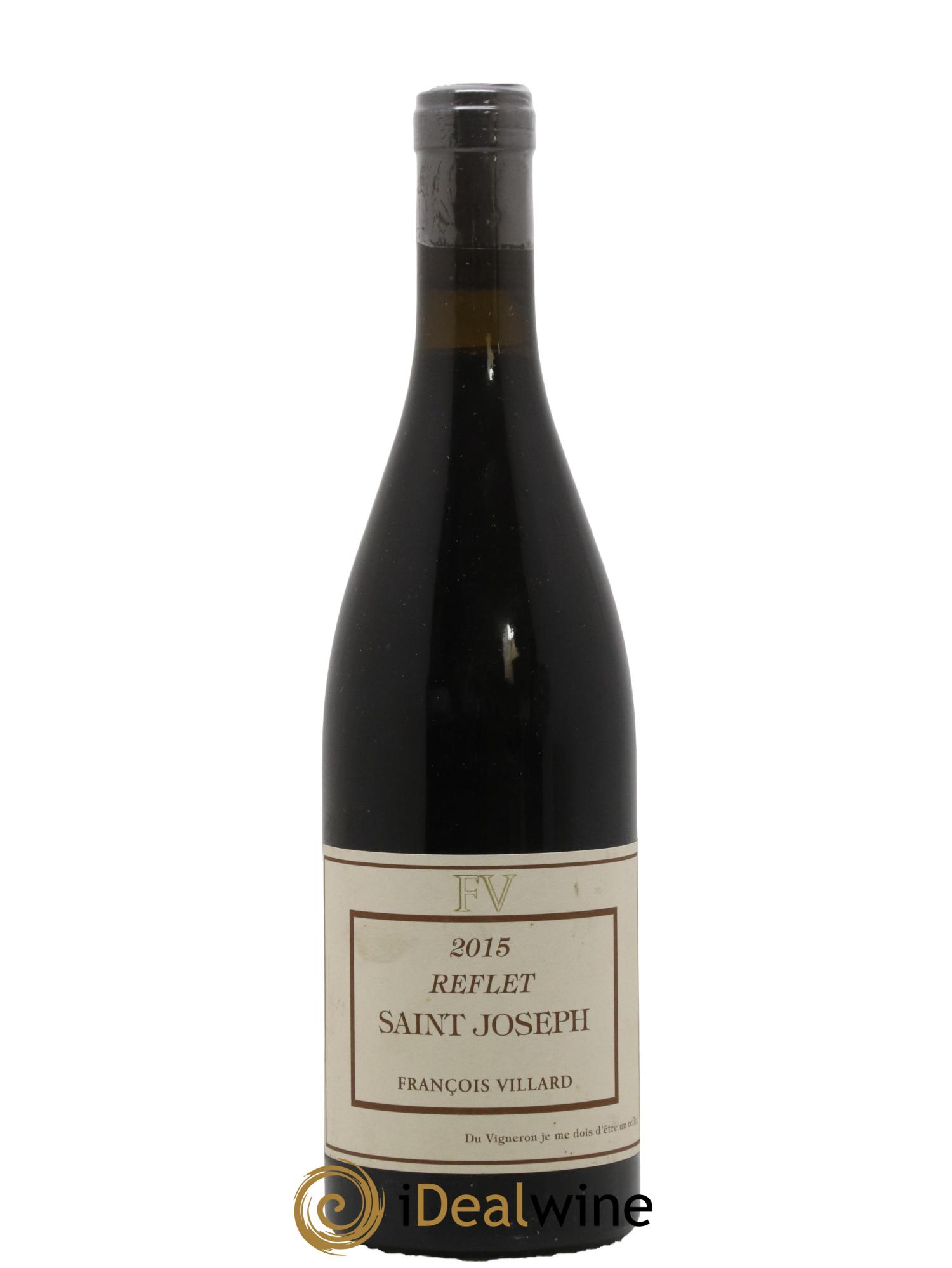 Saint-Joseph Reflet François Villard 2015 - Lot de 1 bouteille - 0