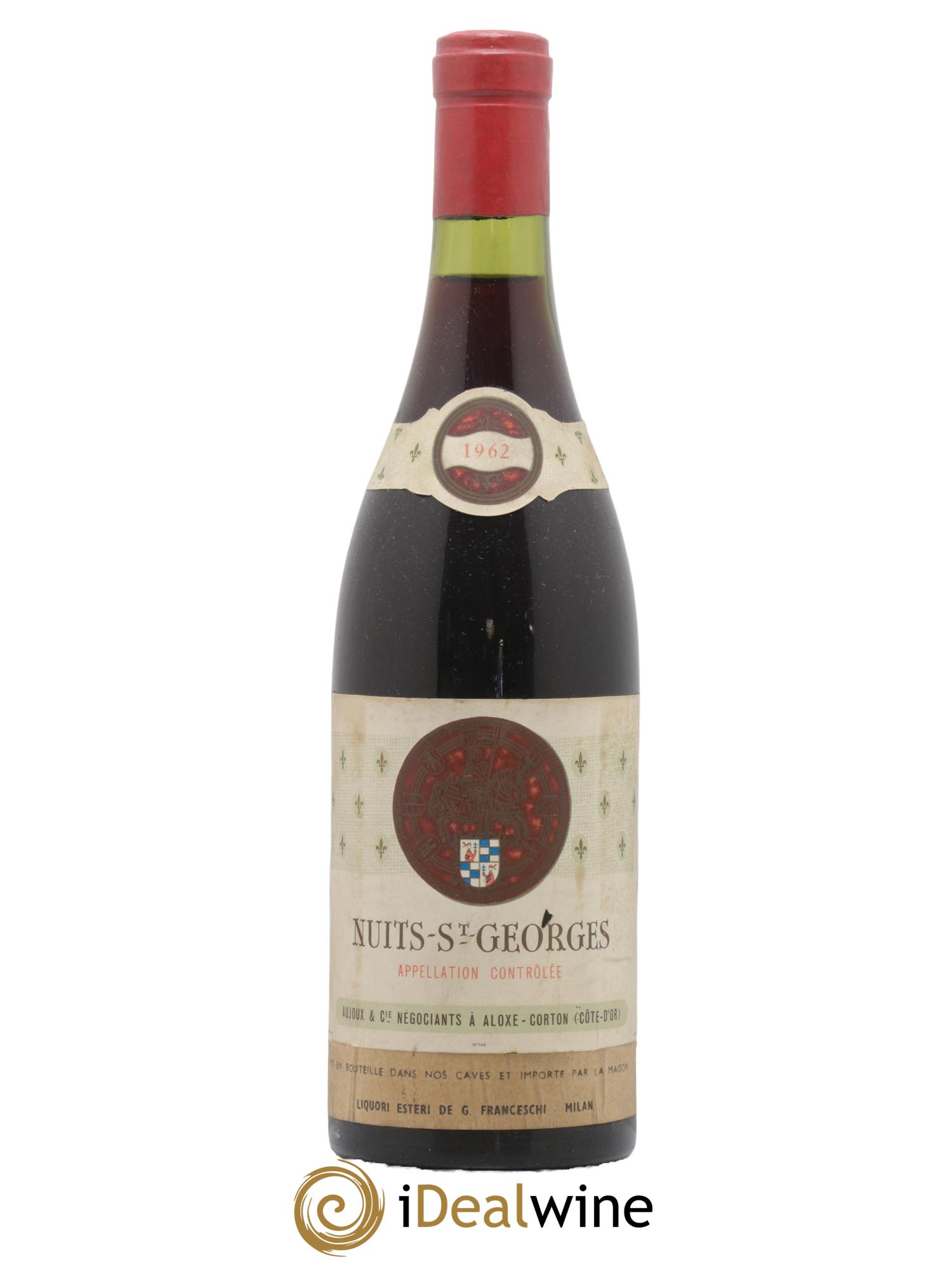 Nuits-Saint-Georges Ajoux 1962 - Lot de 1 bouteille - 0