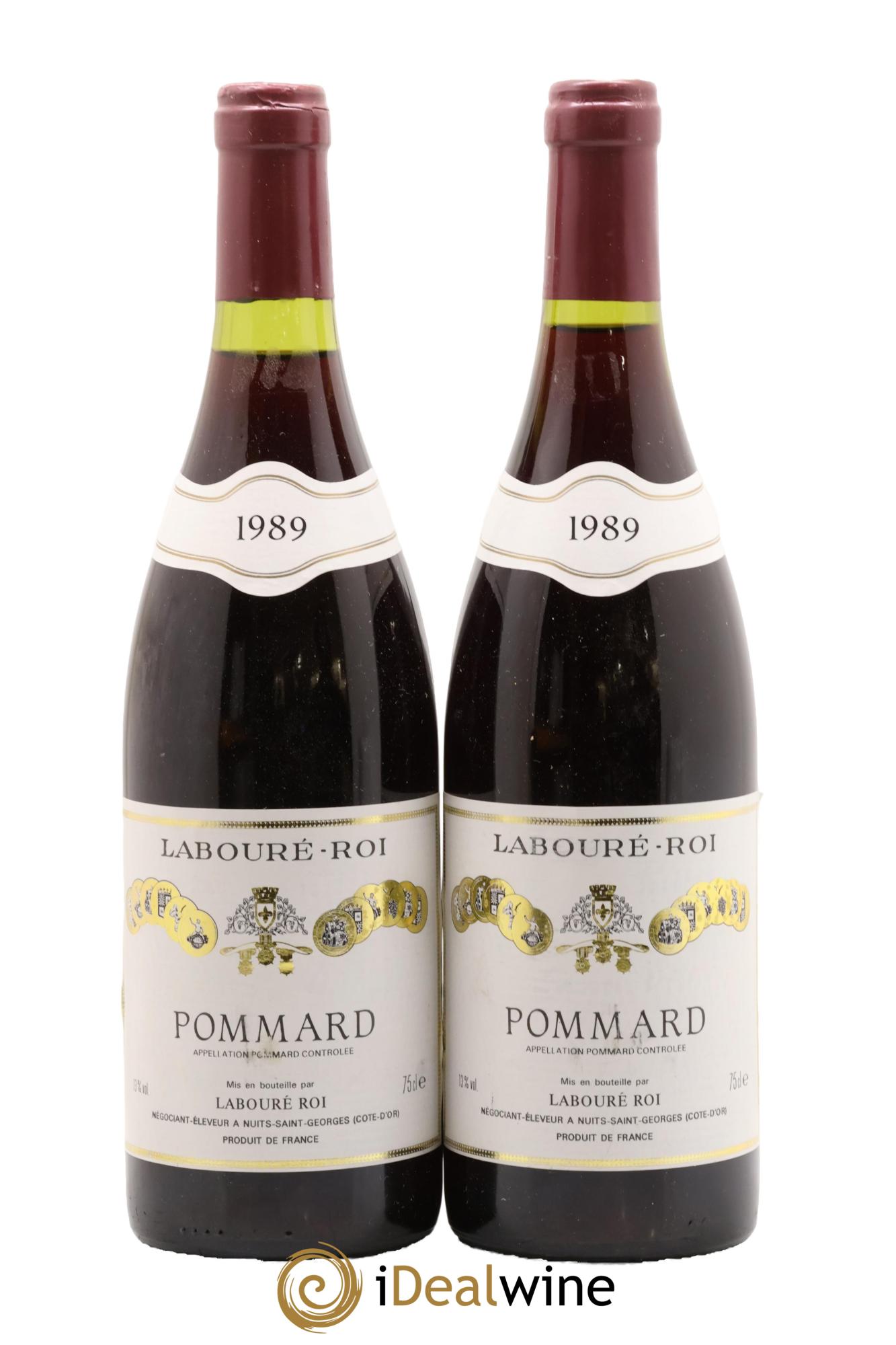 Pommard Labouré-Roi 1989 - Lot de 2 bouteilles - 0