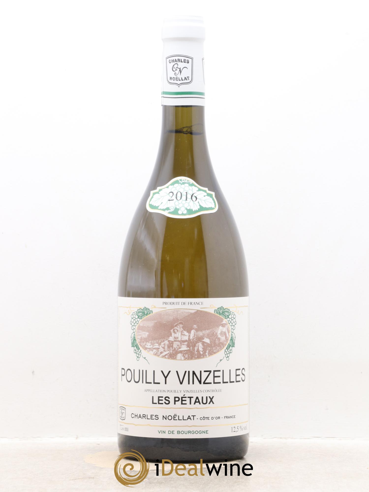 Pouilly-Vinzelles Les Pétaux Domaine Charles Noëllat 2016 - Lot de 1 bouteille - 0