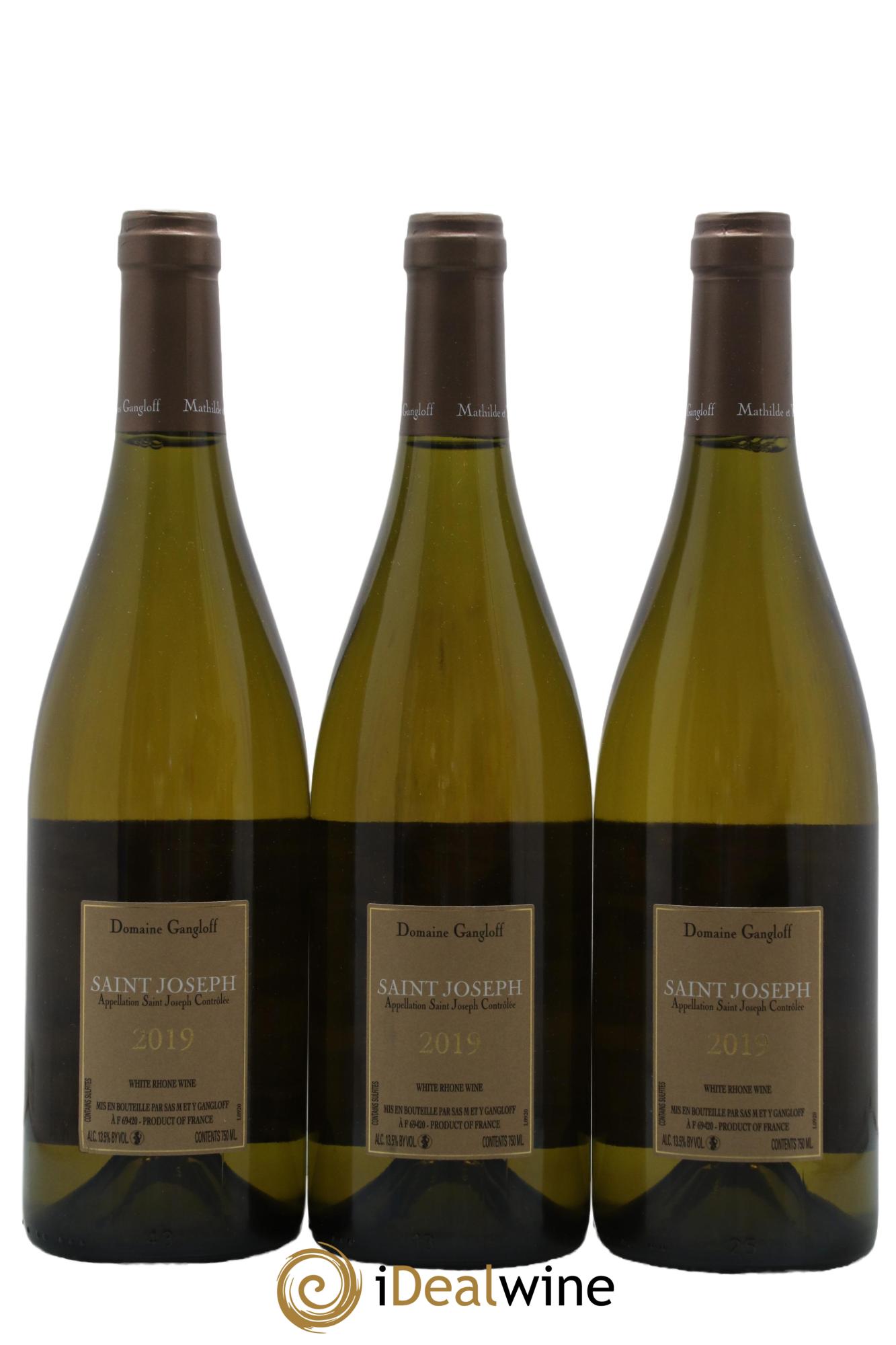 Saint-Joseph Gangloff (Domaine) 2019 - Lot de 3 bouteilles - 1