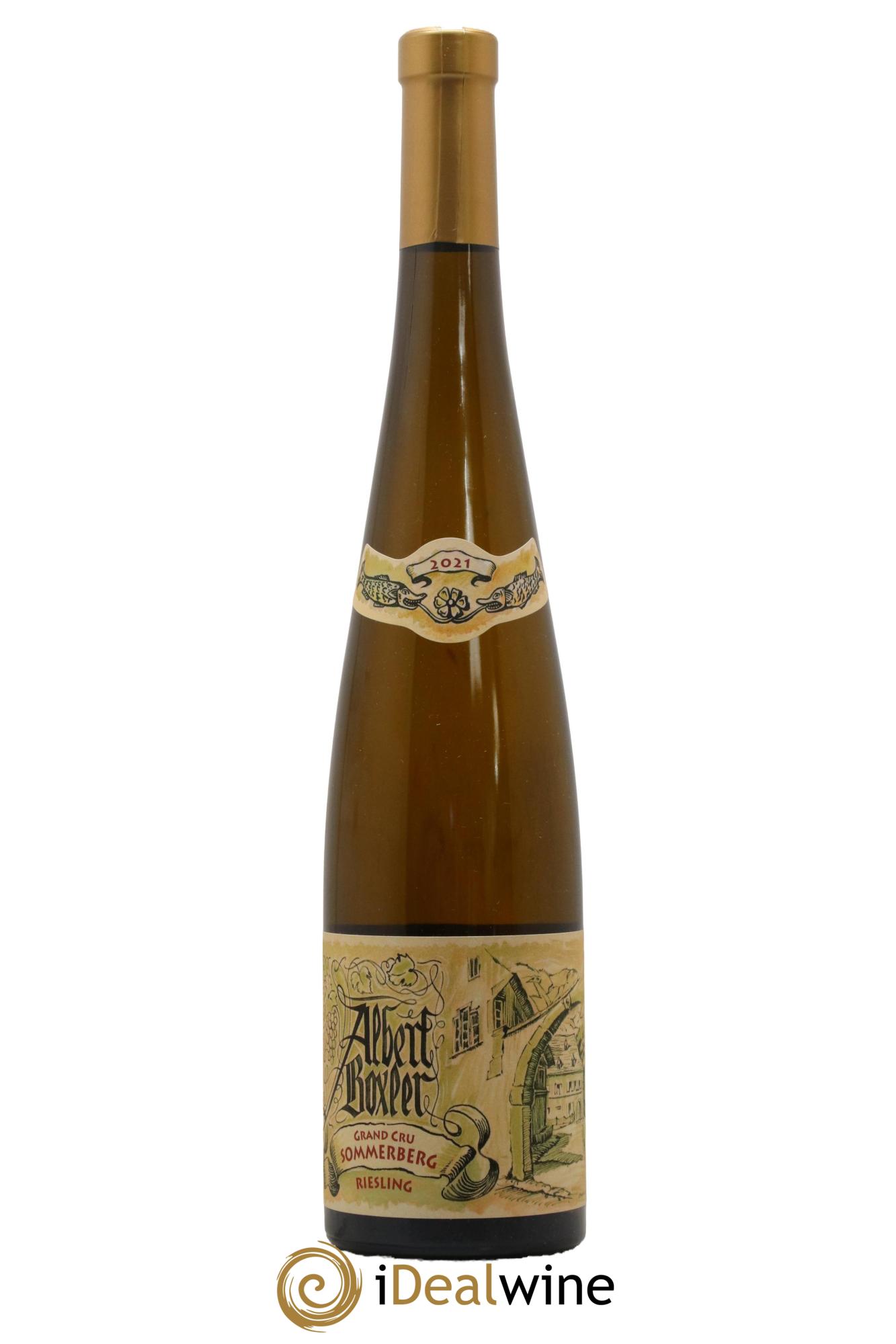 Alsace Riesling Grand Cru Sommerberg Albert Boxler  2021 - Lot de 1 bouteille - 0