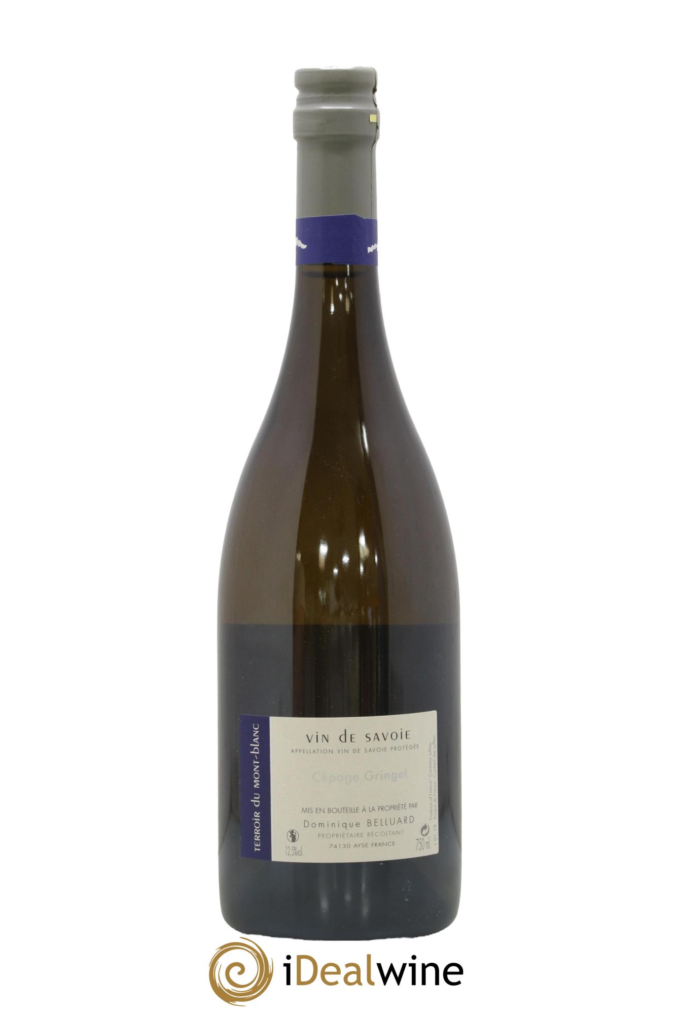 Vin de Savoie Les Alpes Domaine Belluard 2019 - Lot de 1 bouteille - 1