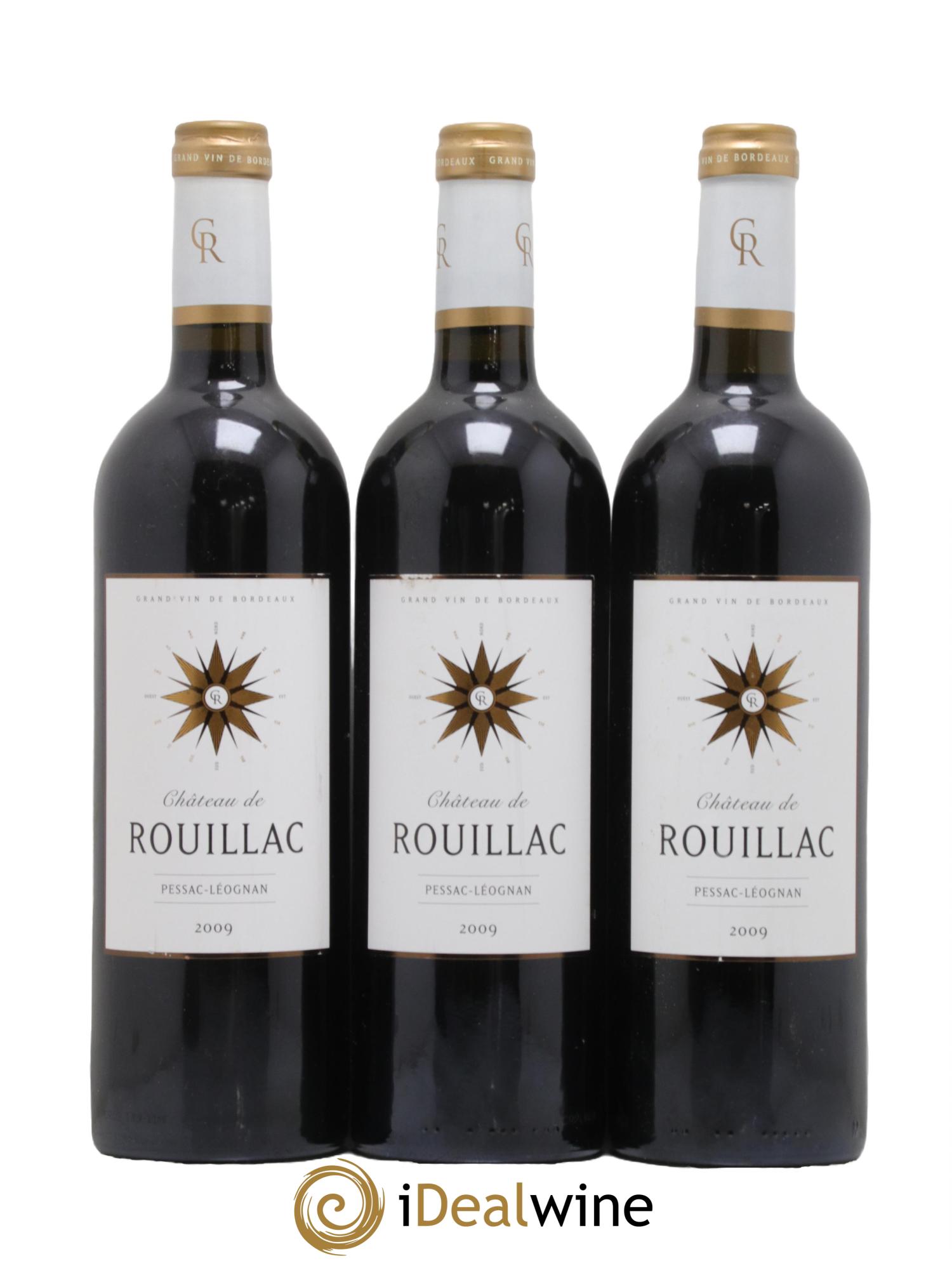 Château de Rouillac 2009 - Posten von 3 Flaschen - 0