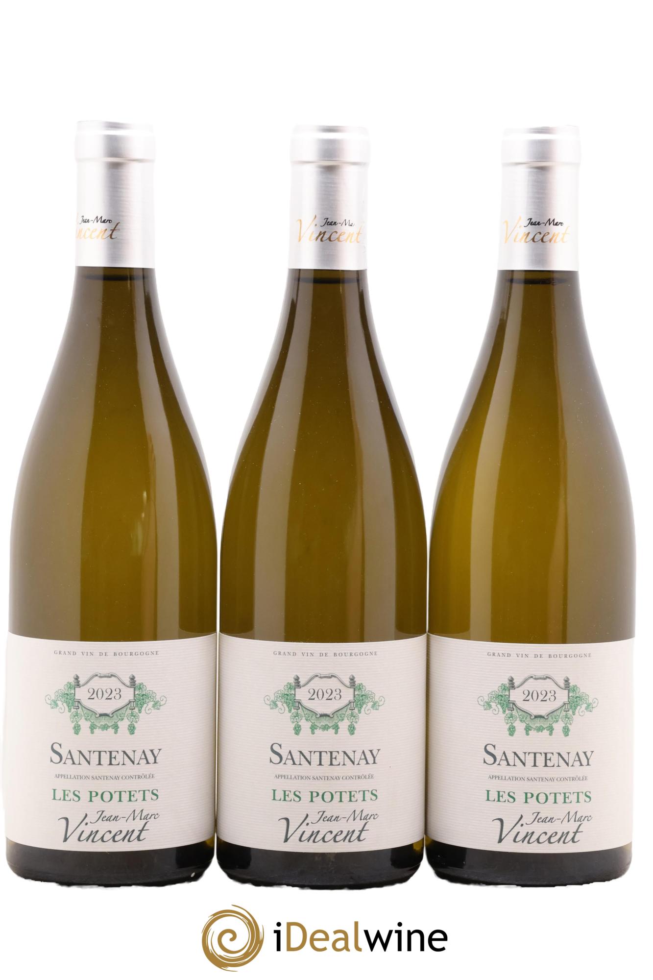 Santenay Les Potets Jean-Marc Vincent (Domaine) 2023 - Lot de 3 bouteilles - 0