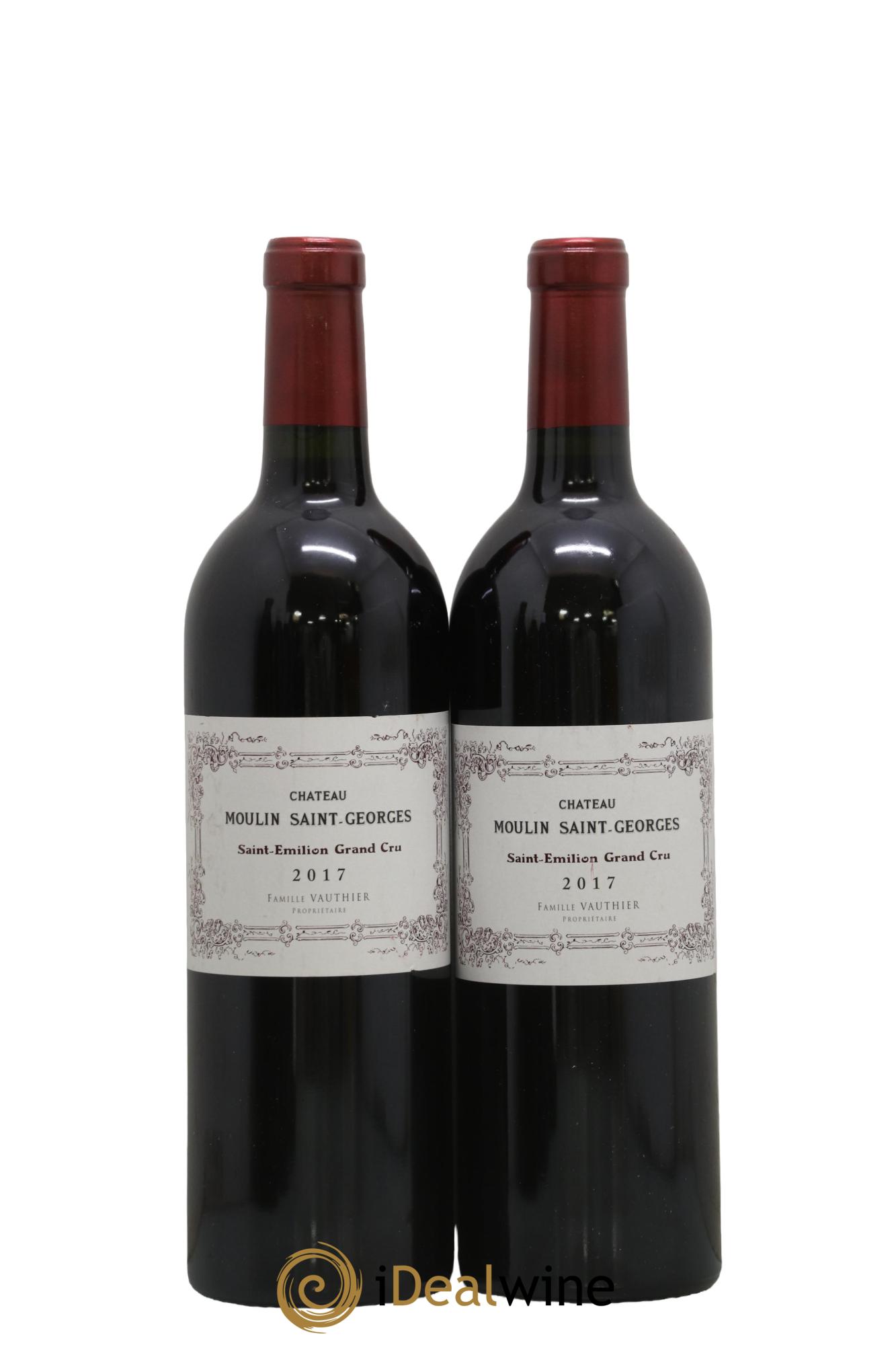 Château Moulin Saint Georges 2017 - Lot de 2 bouteilles - 0