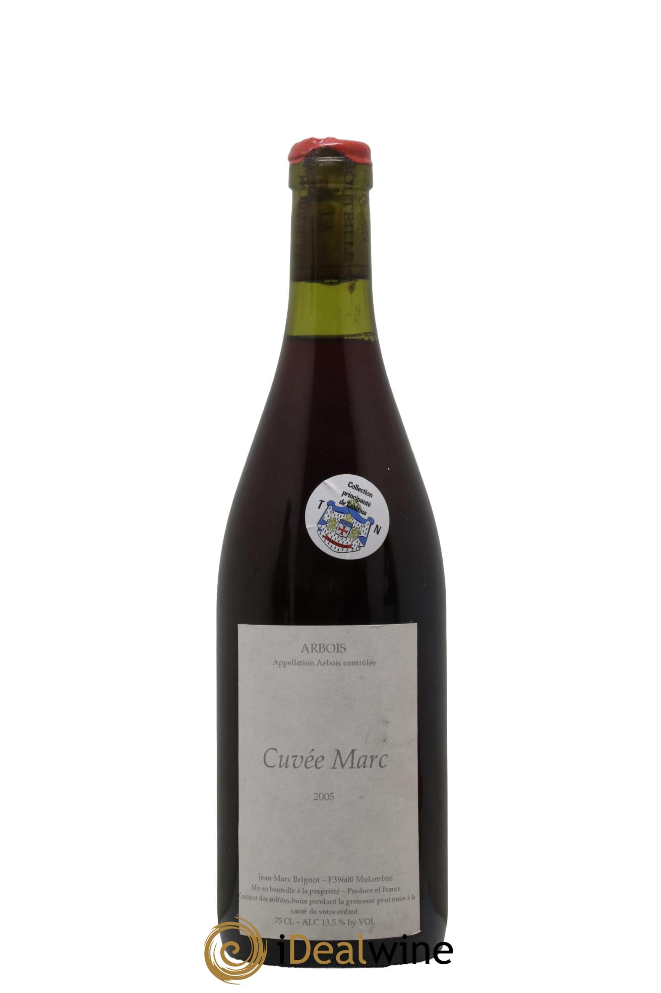Arbois Cuvée Marc Jean-Marc Brignot 2005 - Posten von 1 Flasche - 0