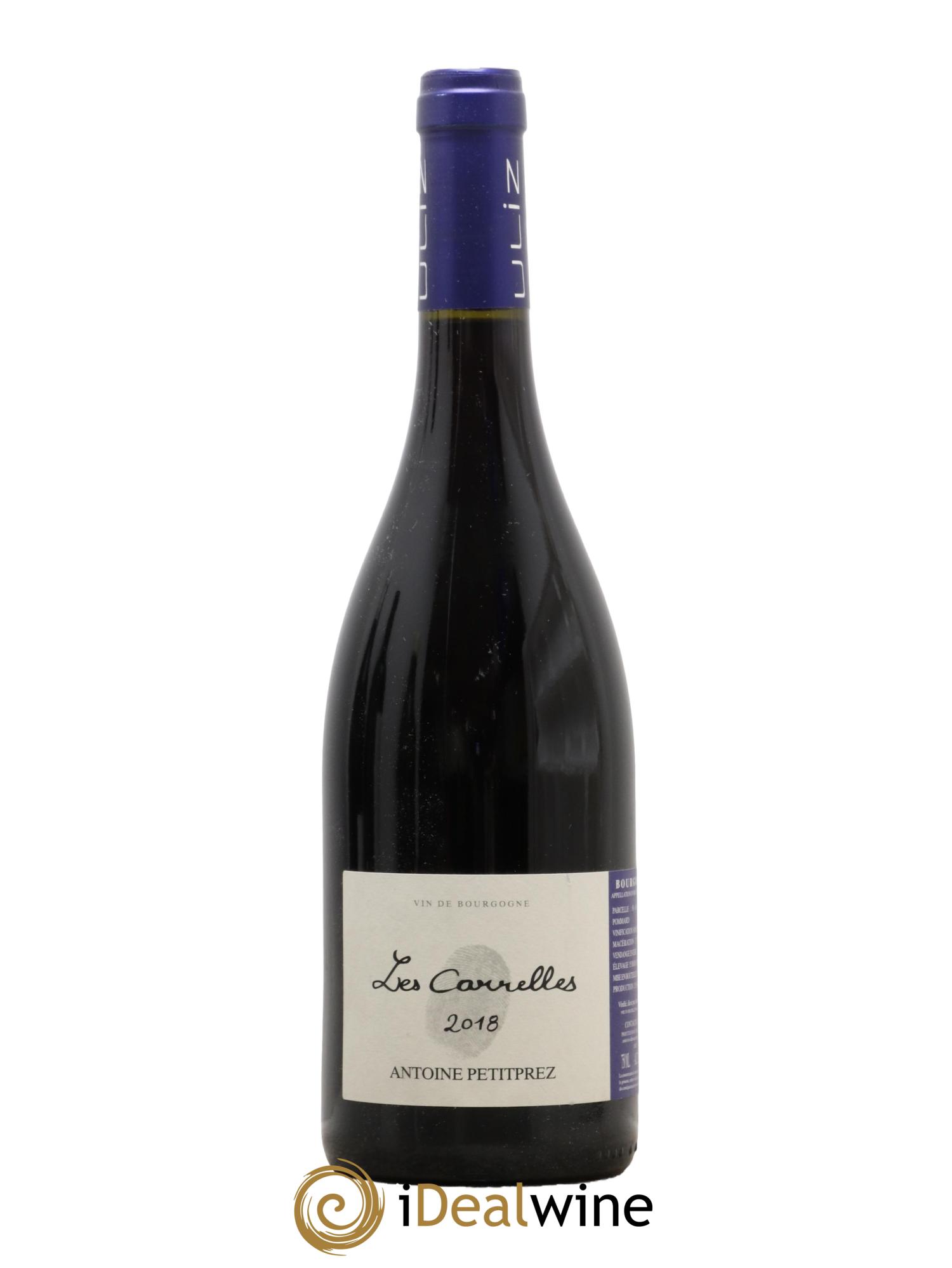 Bourgogne Les Carelles Domaine Antoine Petitprez 2018 - Lot de 1 bouteille - 0