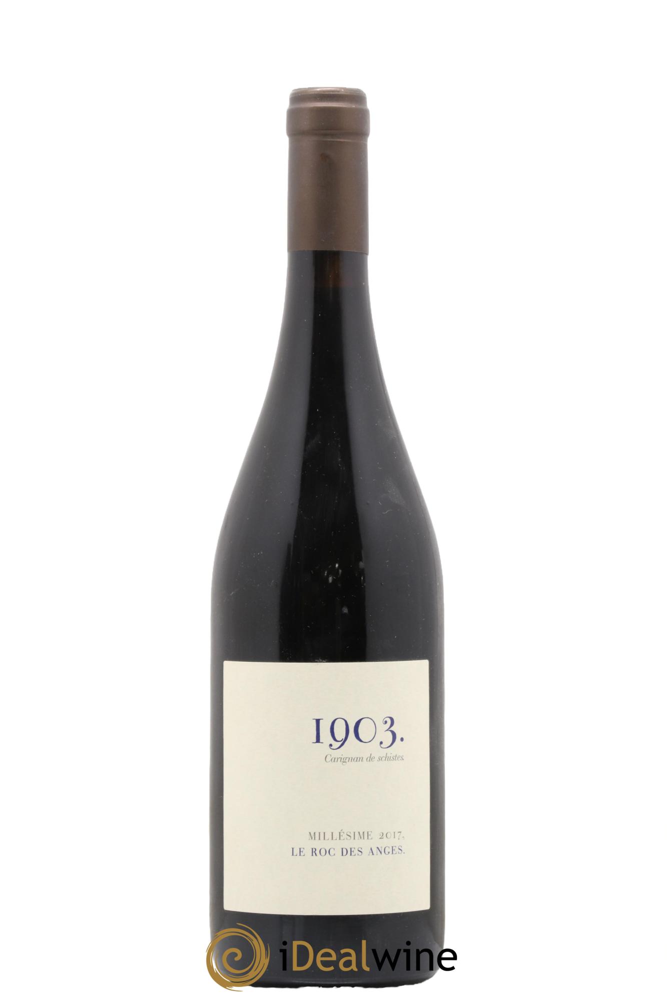 Côtes Catalanes Roc des Anges Carignan 1903 Marjorie et Stéphane Gallet 2017 - Lot de 1 bouteille - 0