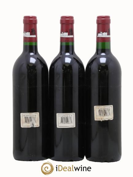 Château Lafite Rothschild 1er Grand Cru Classé 1996 - Lot de 3 bouteilles - 1
