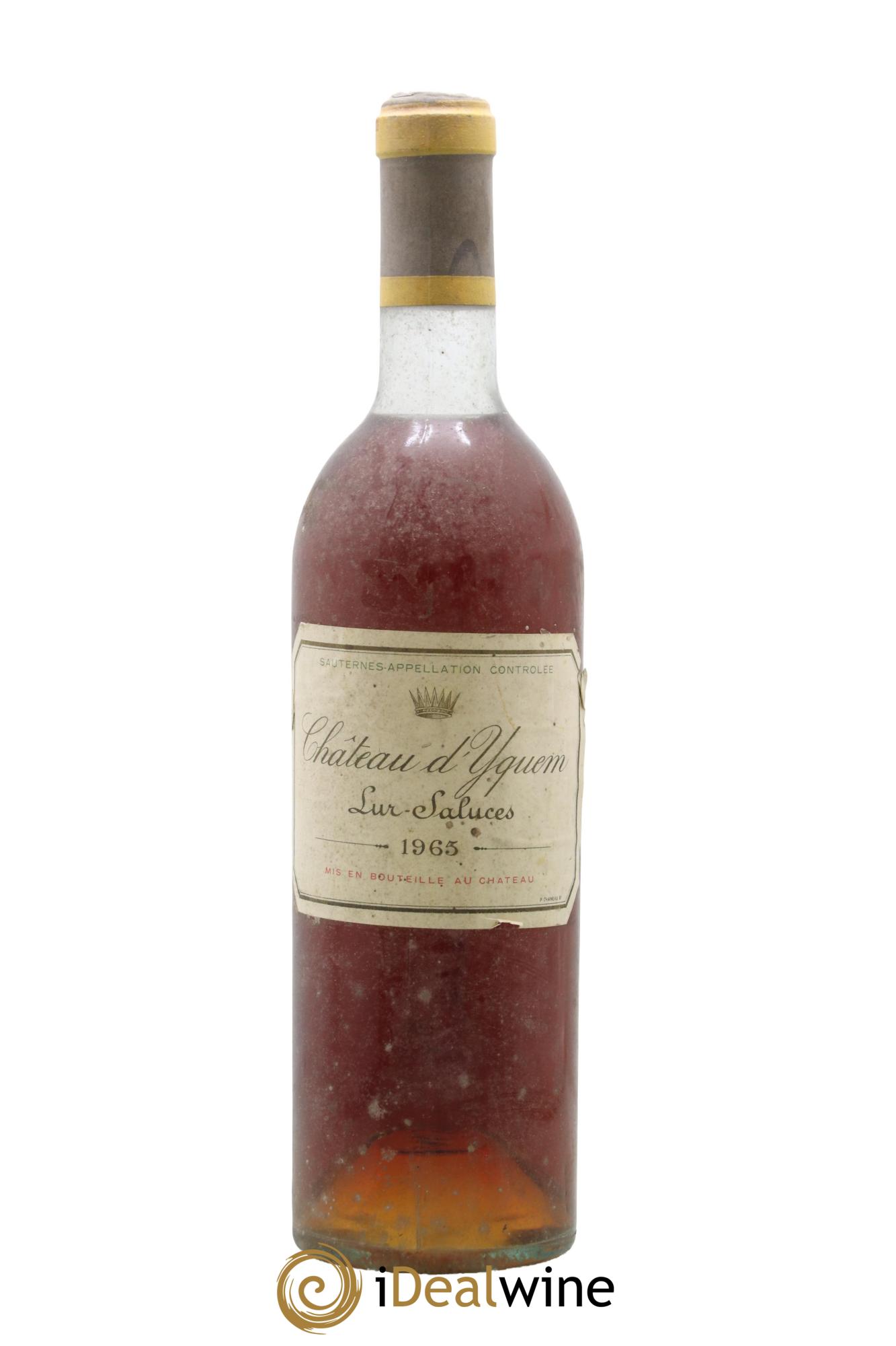 Château d' Yquem 1er Cru Classé Supérieur 1965 - Lotto di 1 bottiglia - 0