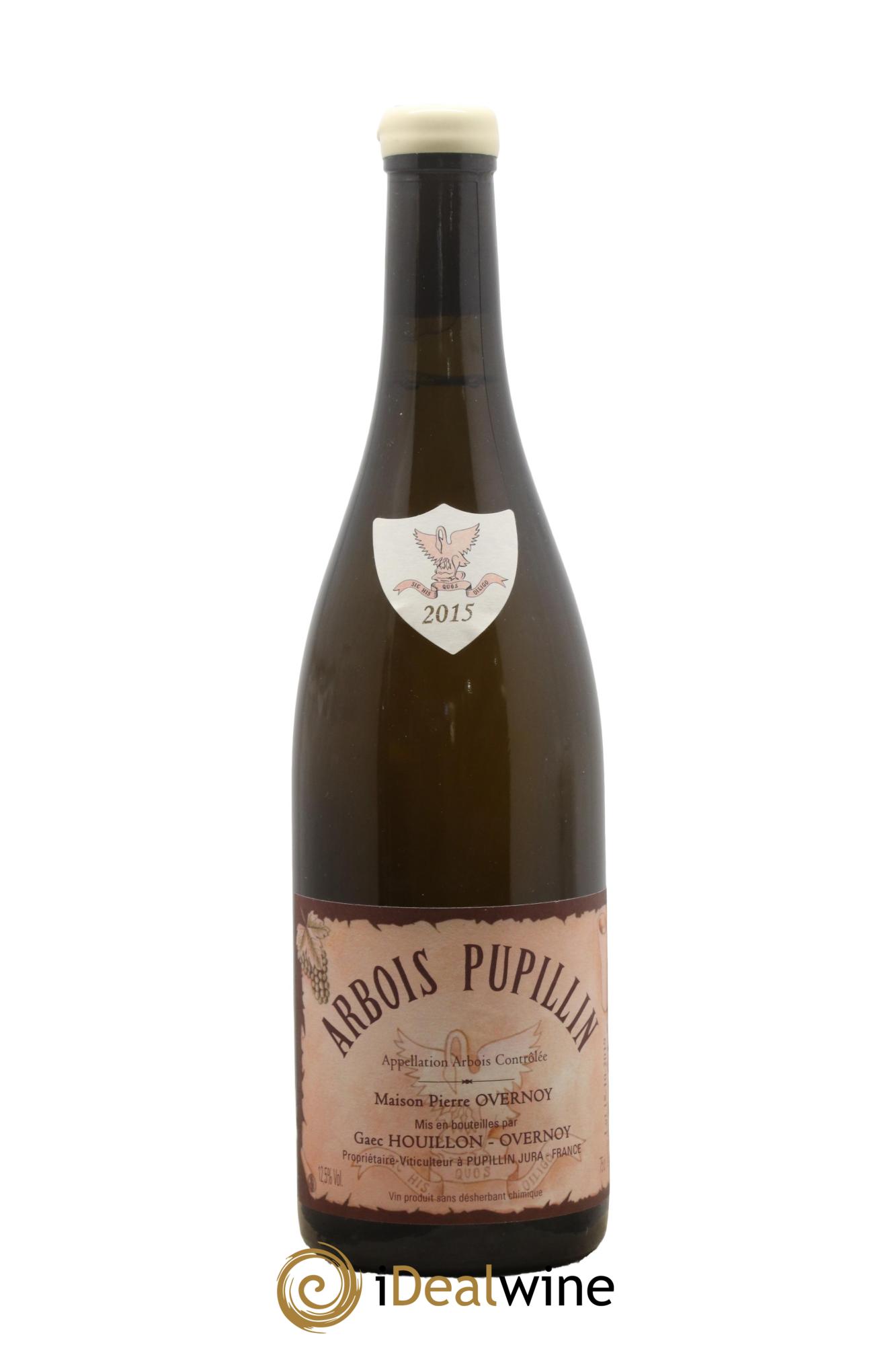 Arbois-Pupillin Chardonnay (cire blanche) Overnoy-Houillon (Domaine) 2015 - Lot de 1 bouteille - 0