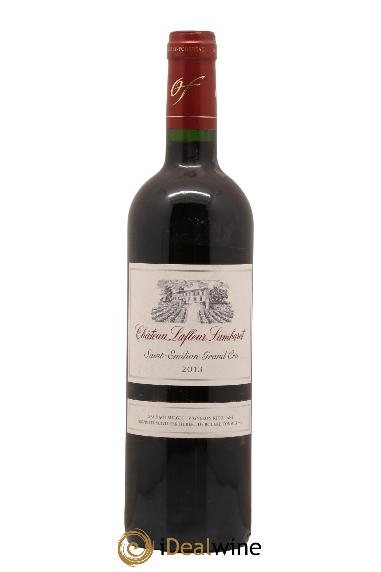 Saint-Émilion Grand Cru Chateau Lafleur Lambaret 2013 - Lot de 1 bouteille - 0