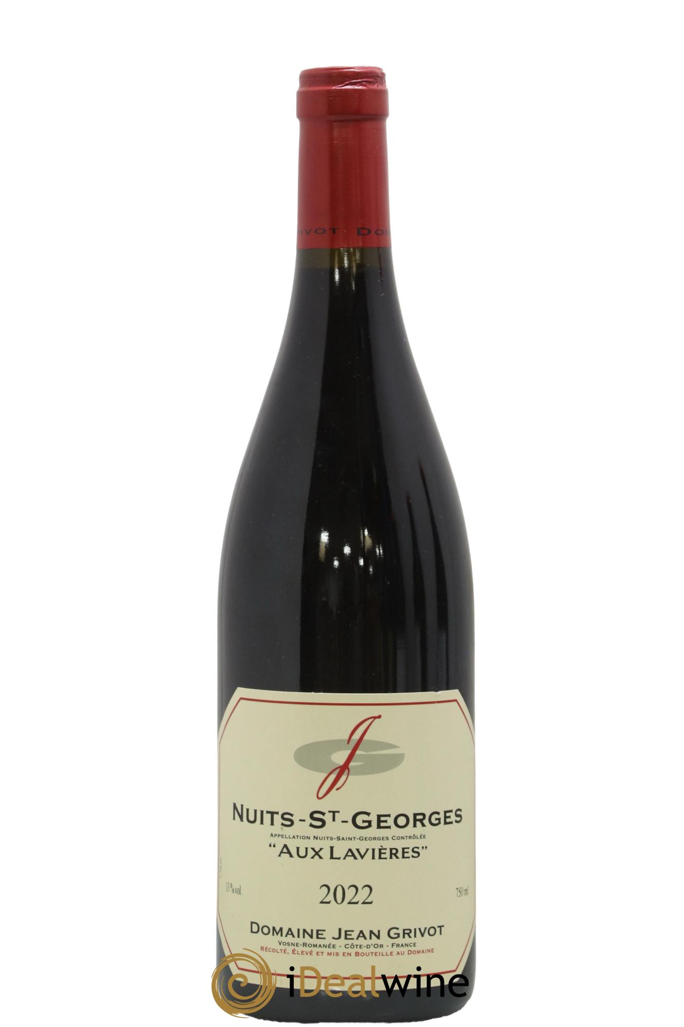 Nuits-Saint-Georges Les Lavières Jean Grivot 2022 - Lot de 1 bouteille - 0