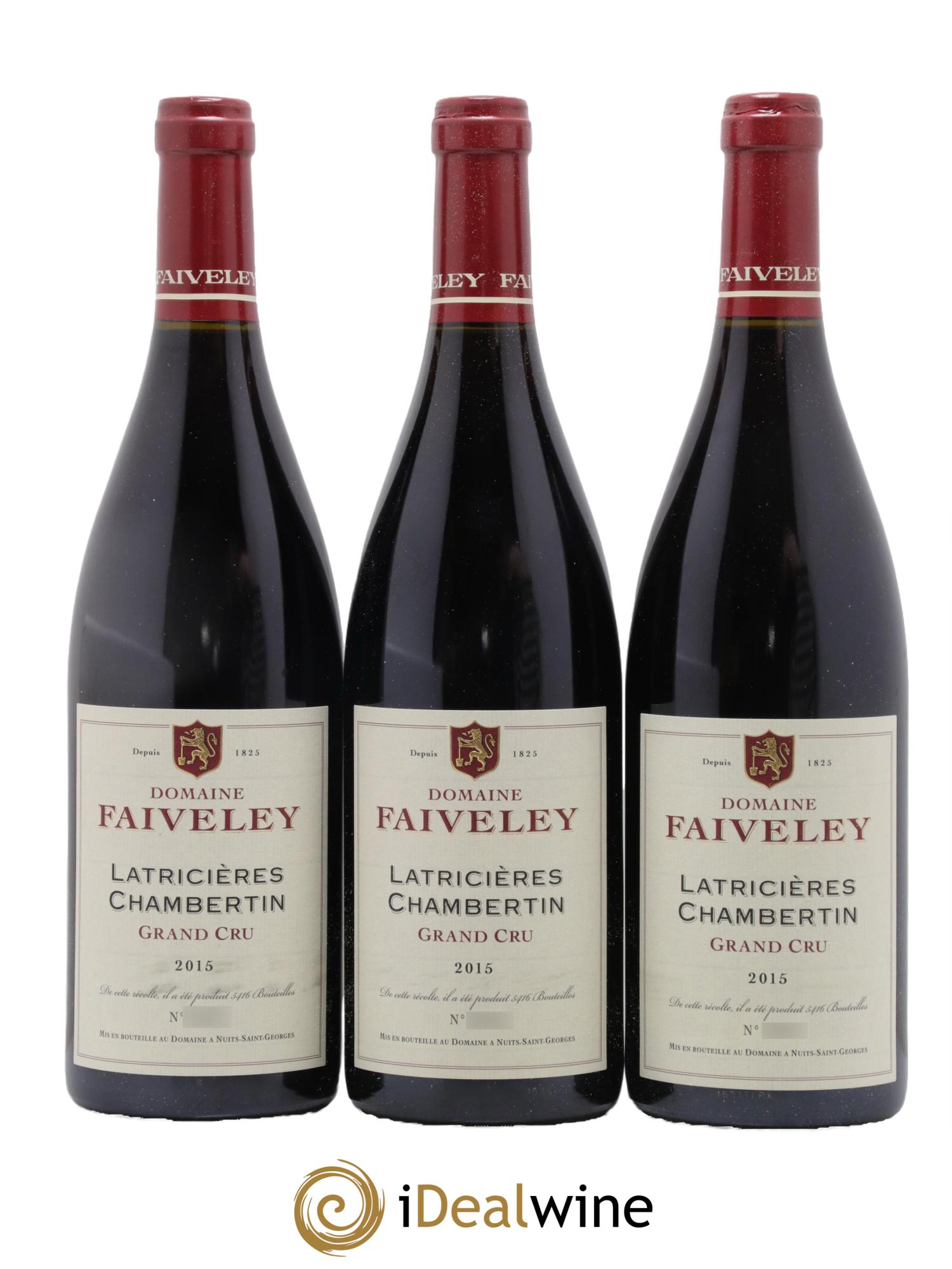 Latricières-Chambertin Grand Cru Faiveley 2015 - Lot de 6 bouteilles - 3