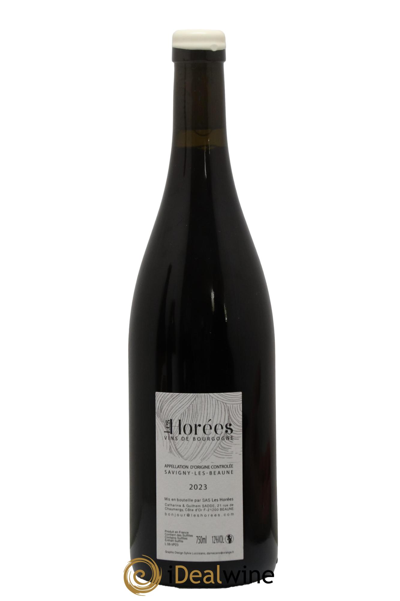 Savigny-lès-Beaune Les Plaisirs et les jours Les Horées 2023 - Lot de 1 bouteille - 1