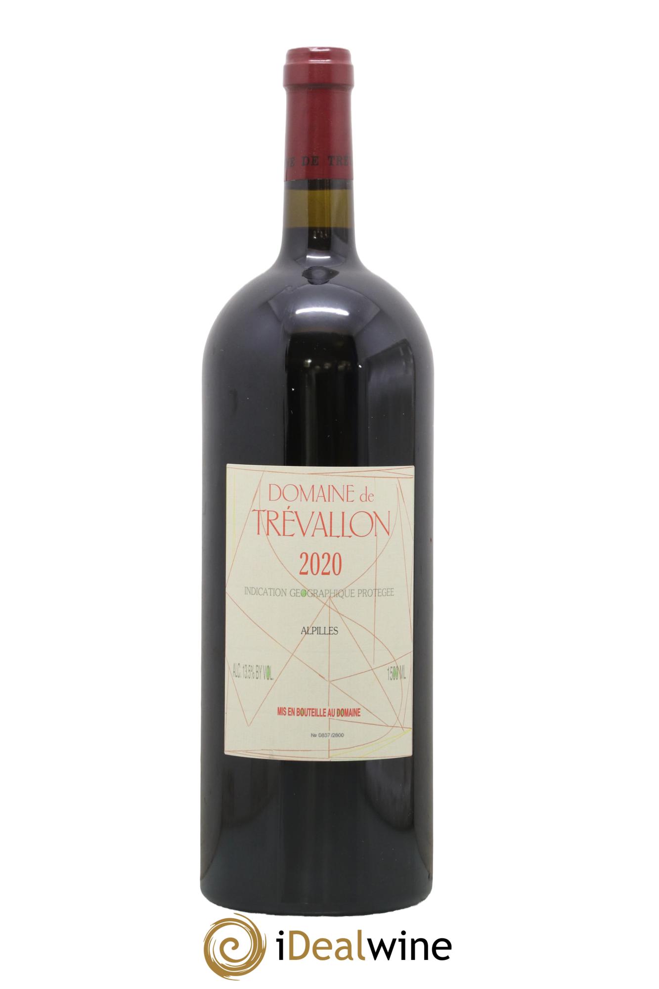 IGP Alpilles Trévallon (Domaine de) Eloi Dürrbach 2020 - Lot of 1 magnum - 0