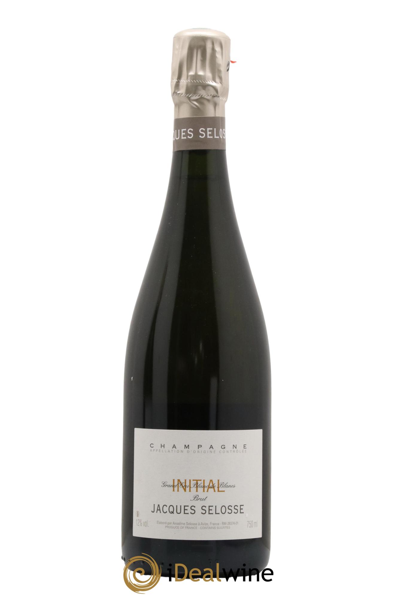 Initial Brut Jacques Selosse - Lot de 1 bouteille - 0
