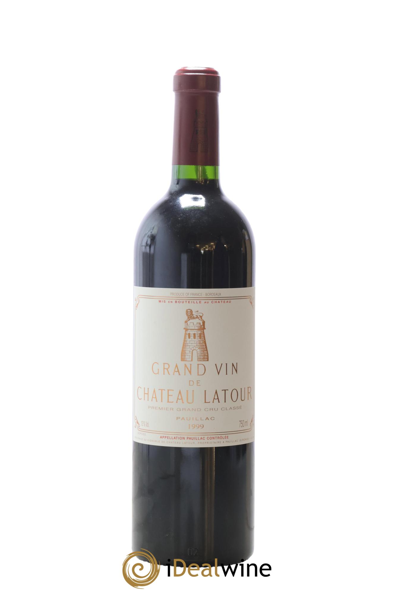 Château Latour 1er Grand Cru Classé 1999 - Lotto di 1 bottiglia - 0