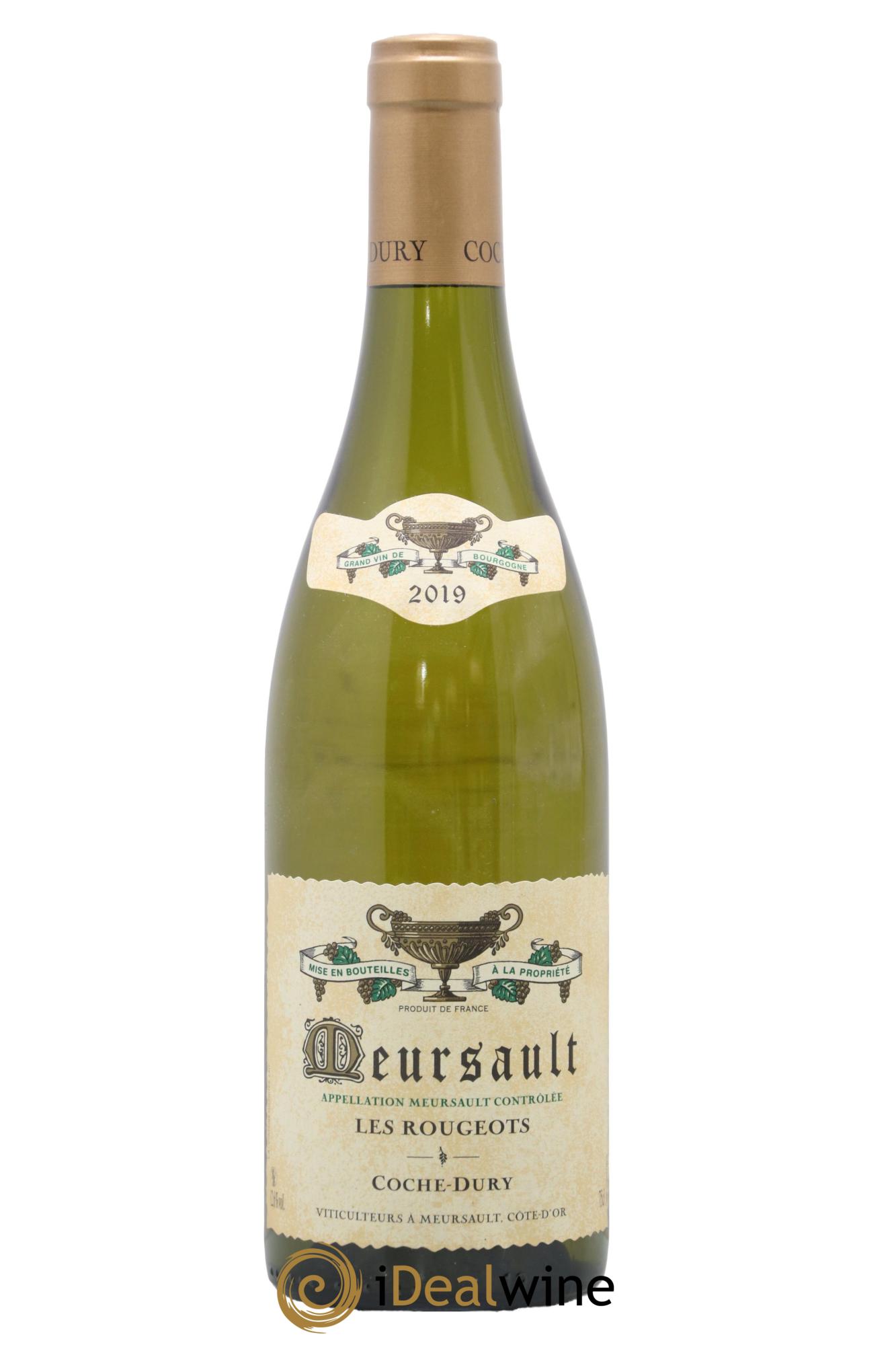 Meursault Les Rougeots Coche Dury (Domaine) 2019 - Lot de 1 bouteille - 0