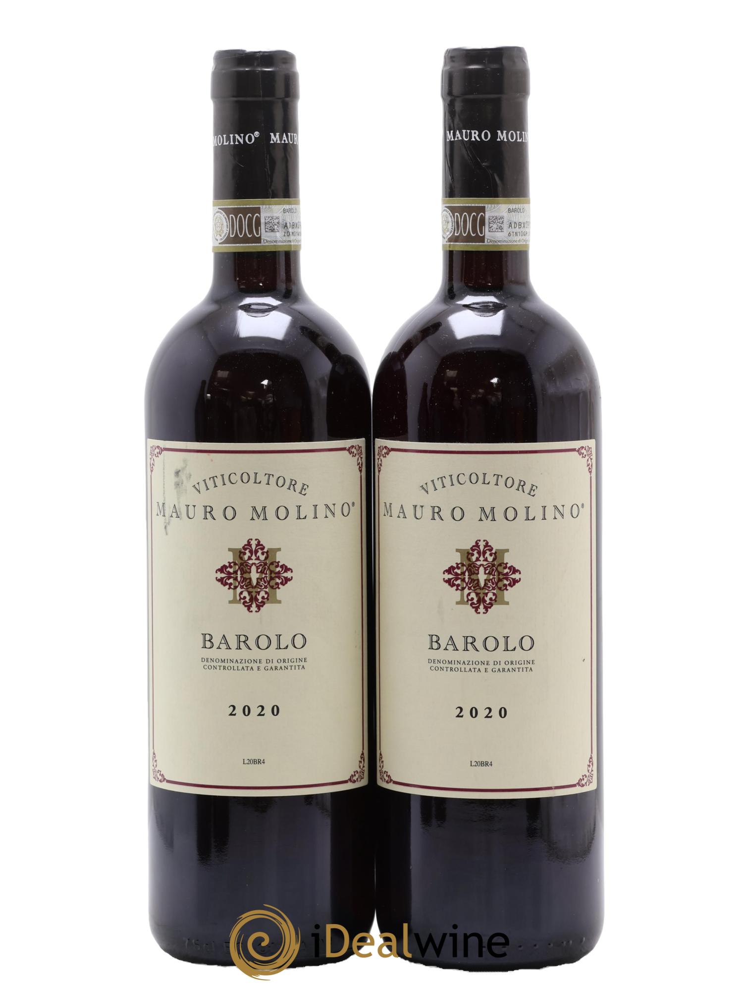 Barolo DOCG Mauro Molino 2020 - Posten von 2 Flaschen - 0