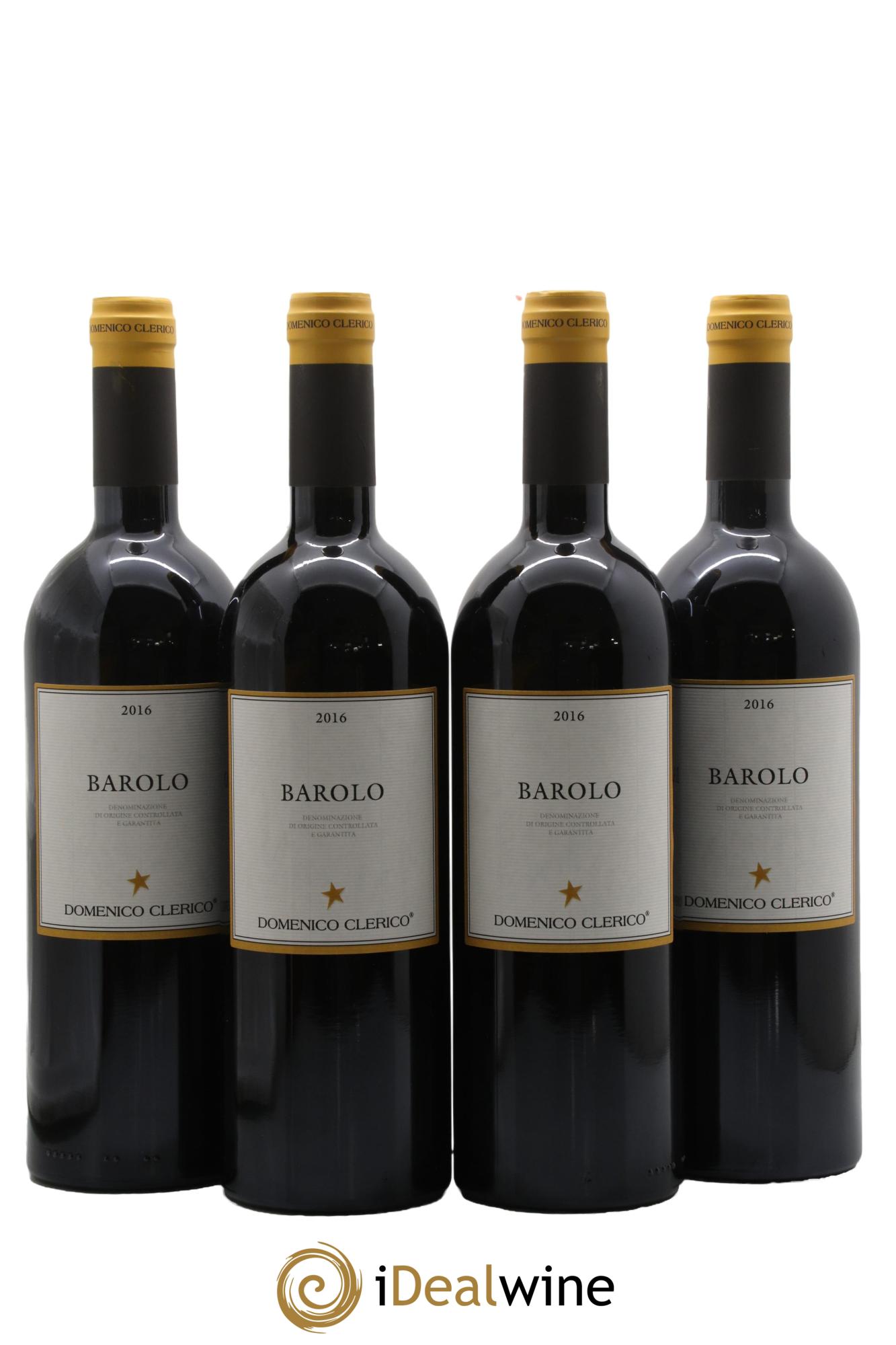 Barolo Domenico Clerico 2016 - Lot de 4 bouteilles - 0