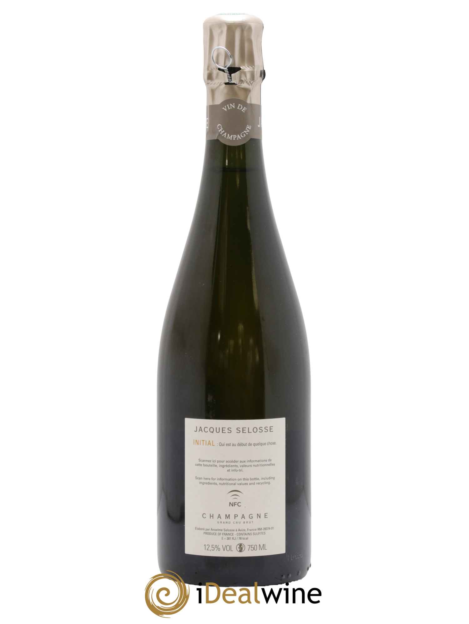 Initial Brut Jacques Selosse - Lot of 1 bottle - 1