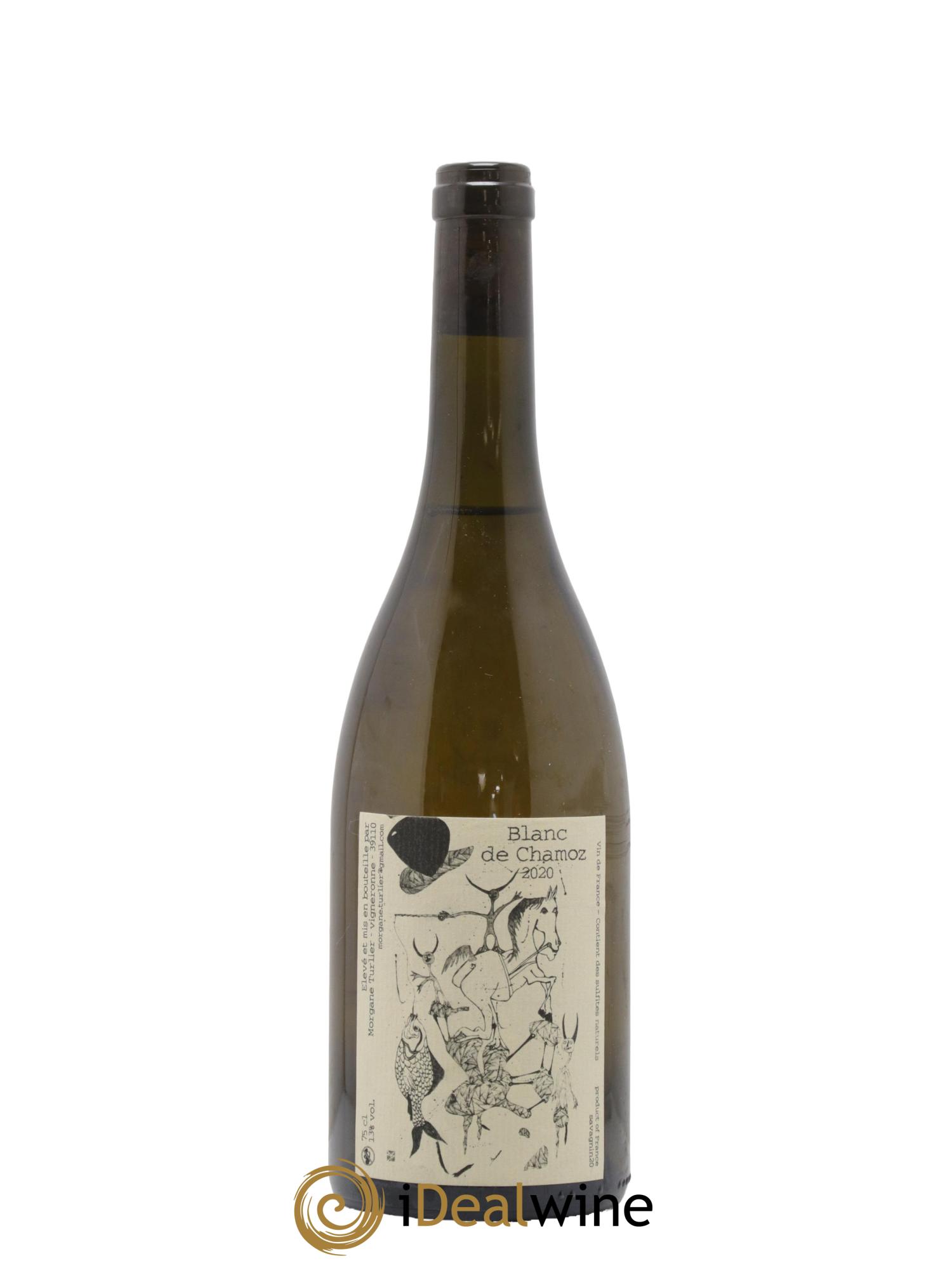 Vin de France Blanc de Chamoz Morgane Turlier 2020 - Lot de 1 bouteille - 0