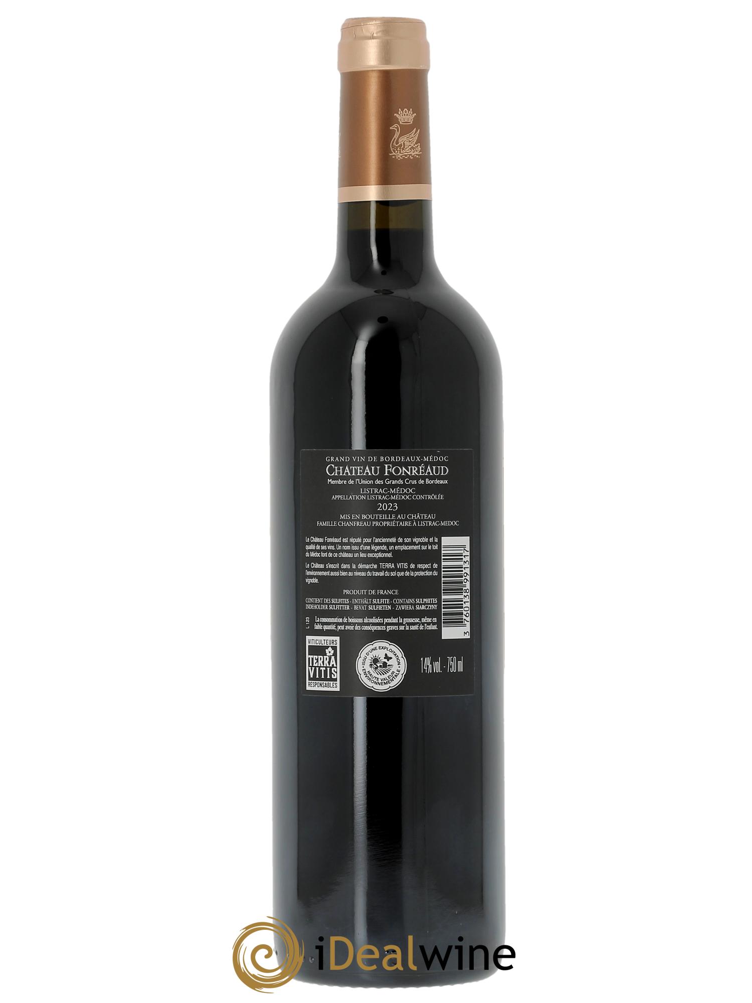 Château Fonréaud Cru Bourgeois  2023 - Lot de 1 bouteille - 1