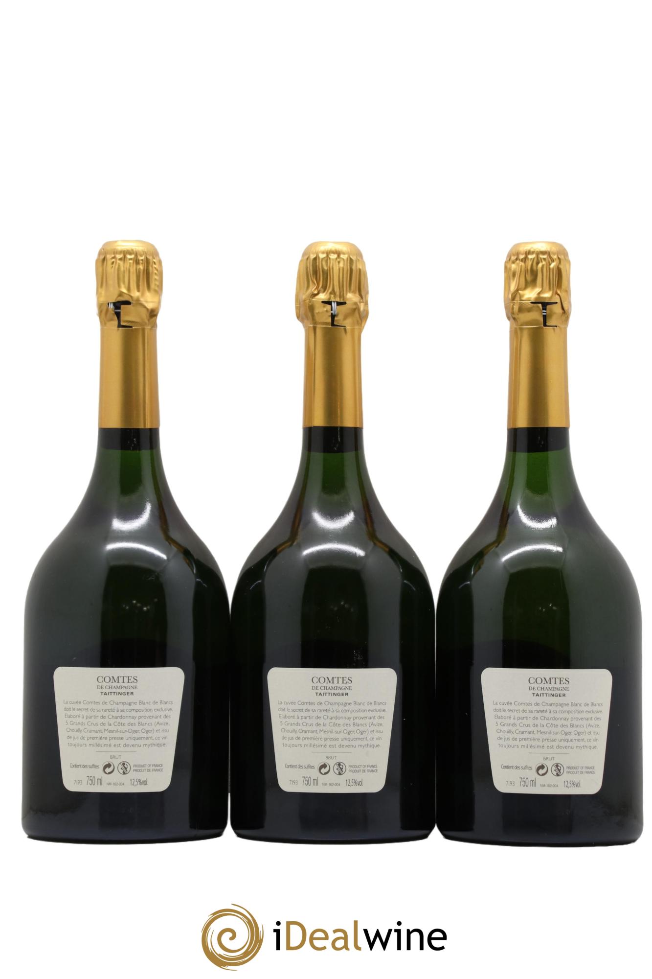 Comtes de Champagne Taittinger 2008 - Lot de 6 bouteilles - 4