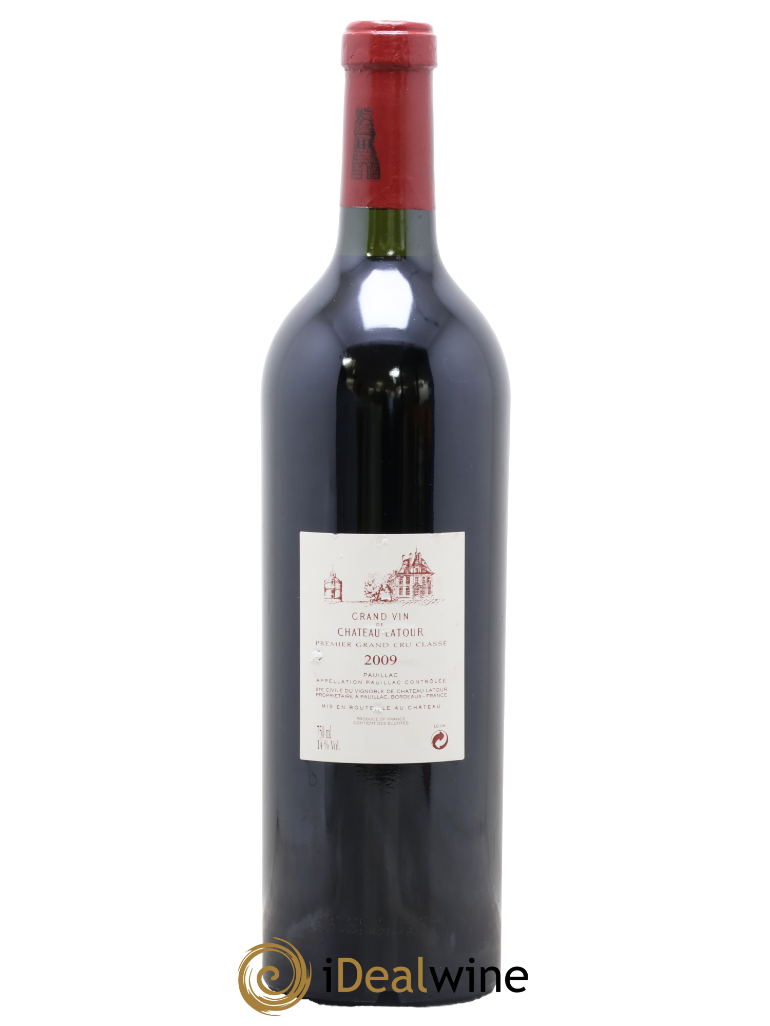 Château Latour 1er Grand Cru Classé 2009 - Lot de 1 bouteille - 1