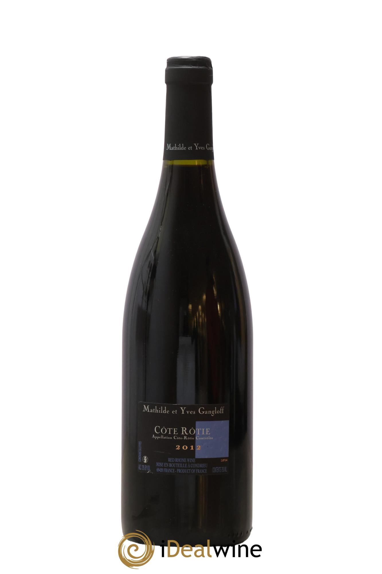 Côte-Rôtie La Barbarine Gangloff (Domaine) 2012 - Lot de 1 bouteille - 1